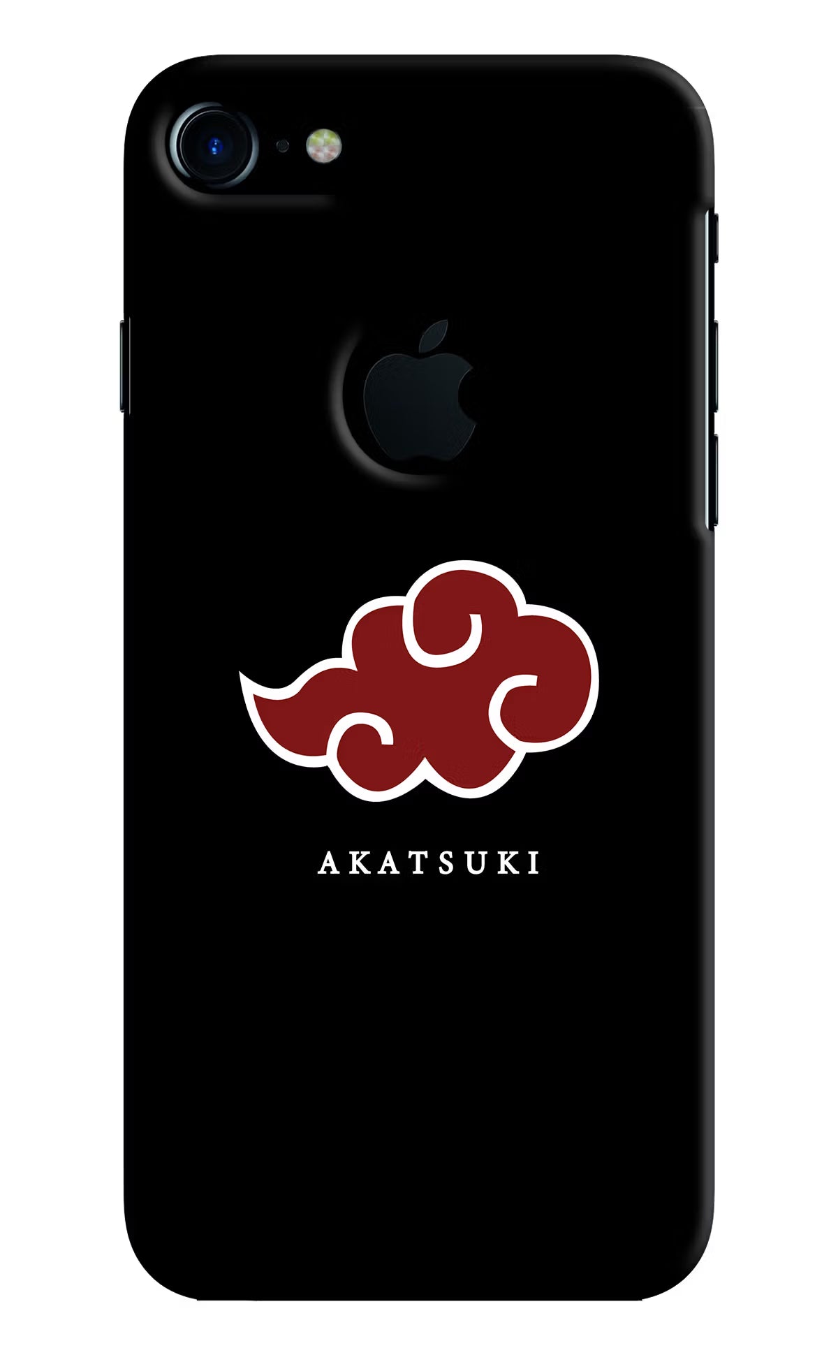 Akatsuki iPhone 7 Logocut Back Cover - Akatsuki iPhone 7 Logocut Hard Case Back Cover by Casekaro Akatsuki iPhone 7 Logocut Hard Case Back Cover by Casekaro