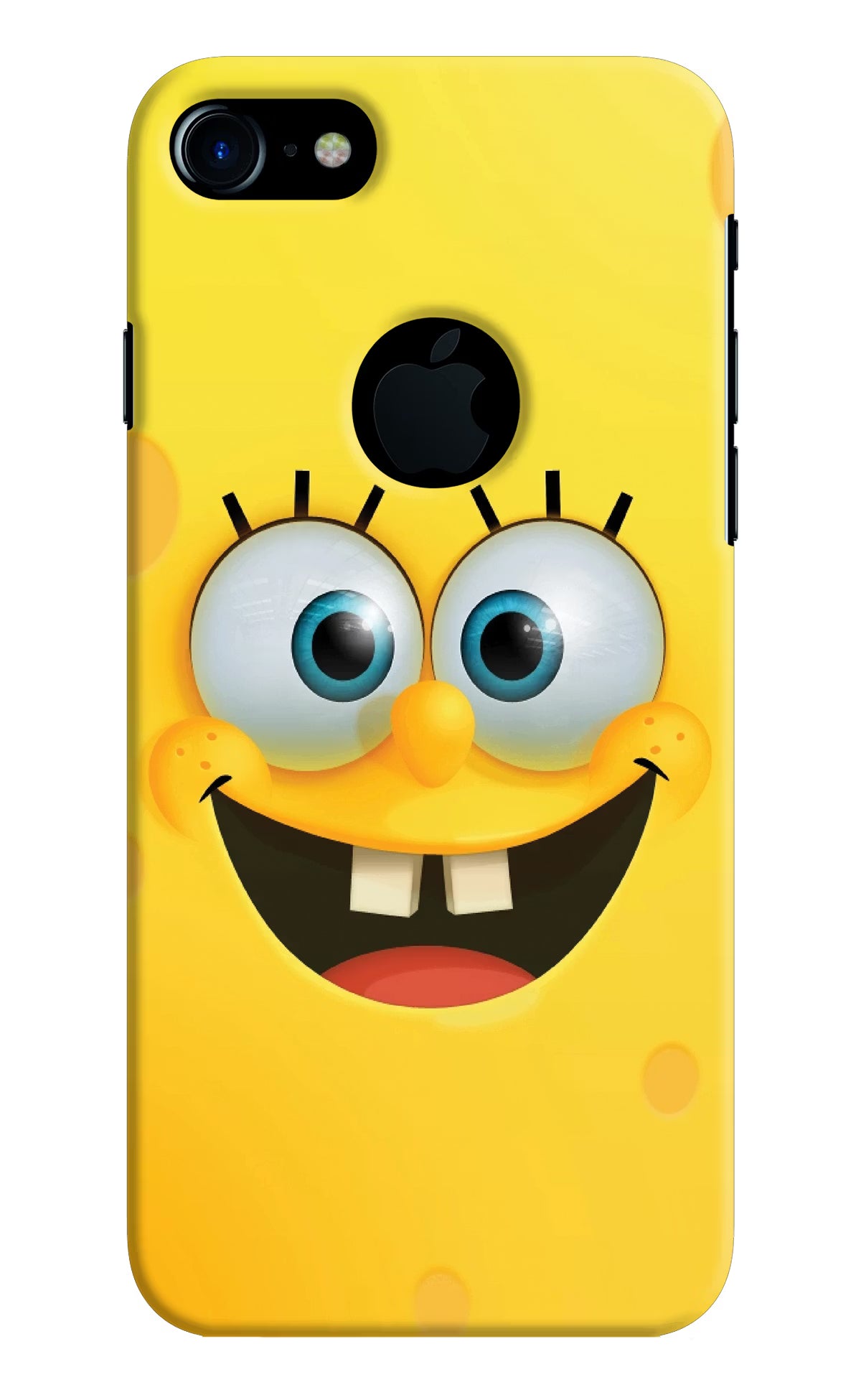 Sponge 1 iPhone 7 Logocut Back Cover - Sponge 1 iPhone 7 Logocut Hard Case Back Cover by Casekaro Sponge 1 iPhone 7 Logocut Hard Case Back Cover by Casekaro