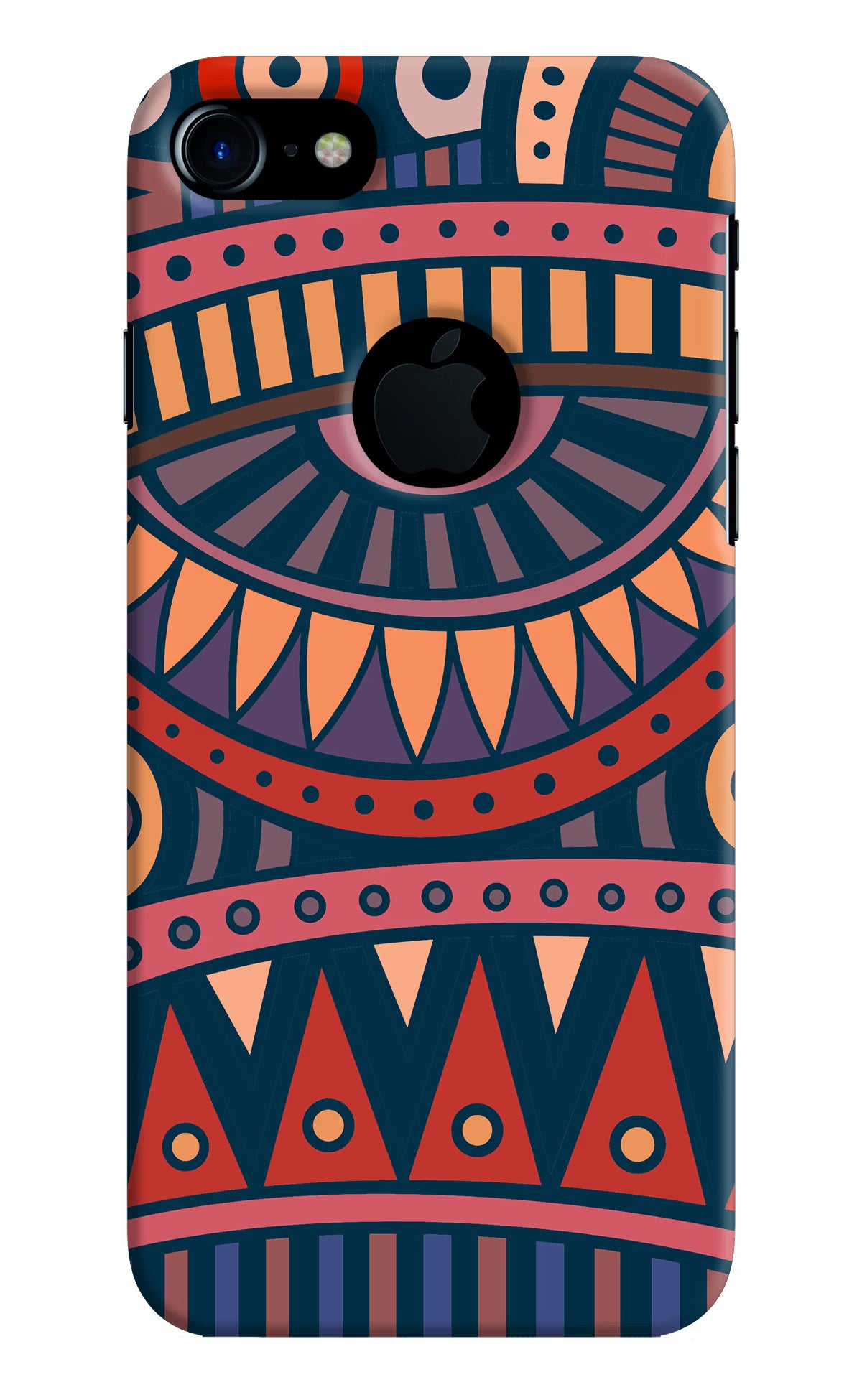 African Culture Design iPhone 7 Logocut Back Cover - African Culture Design iPhone 7 Logocut Hard Case Back Cover by Casekaro African Culture Design iPhone 7 Logocut Hard Case Back Cover by Casekaro