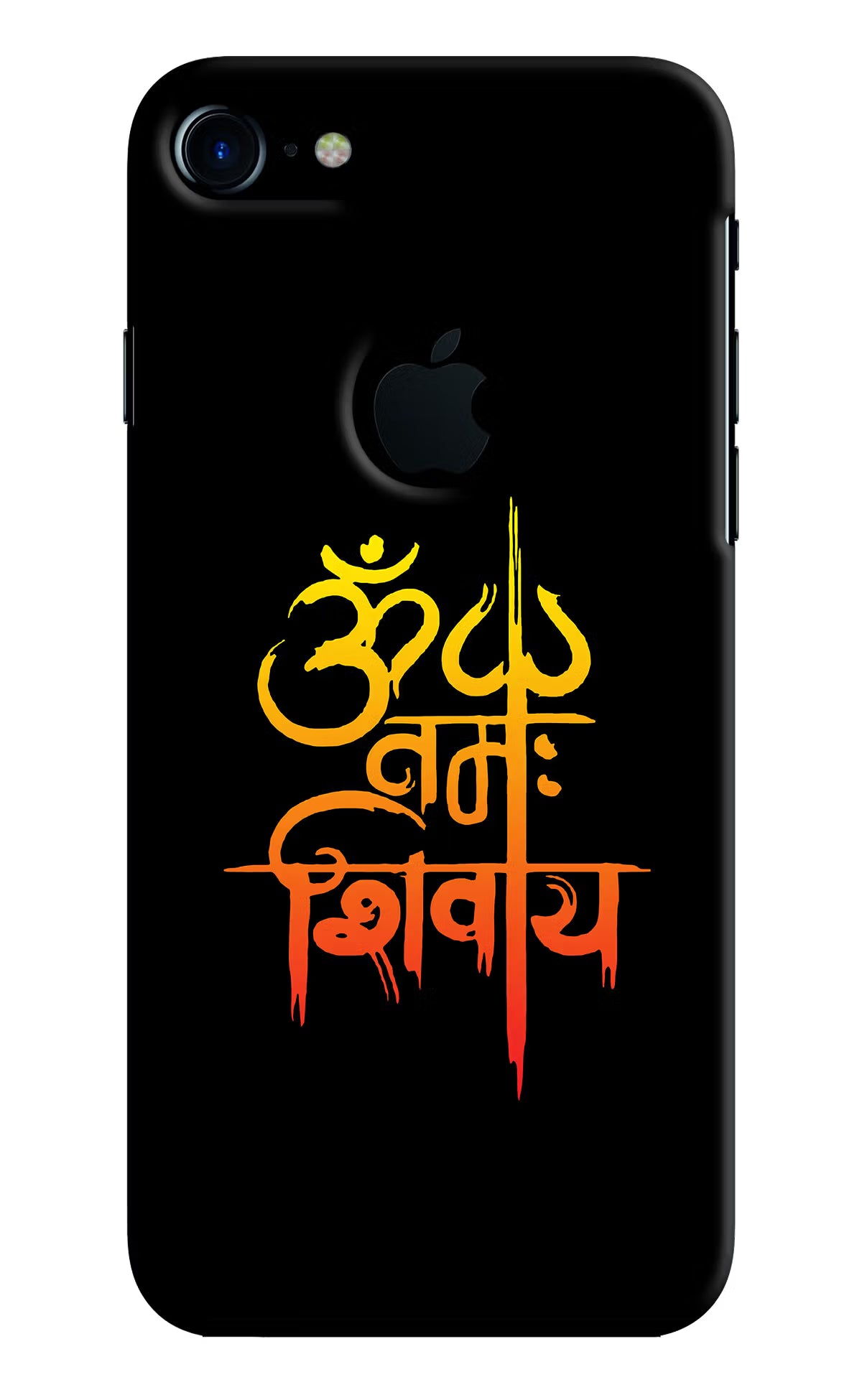 Om Namah Shivay iPhone 7 Logocut Back Cover - Om Namah Shivay iPhone 7 Logocut Hard Case Back Cover by Casekaro Om Namah Shivay iPhone 7 Logocut Hard Case Back Cover by Casekaro