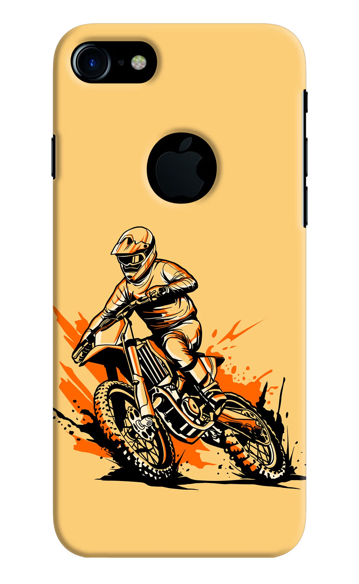 Off-Road Fury iPhone 7 Logocut Back Cover - Off-Road Fury iPhone 7 Logocut Hard Case Back Cover by Casekaro Off-Road Fury iPhone 7 Logocut Hard Case Back Cover by Casekaro