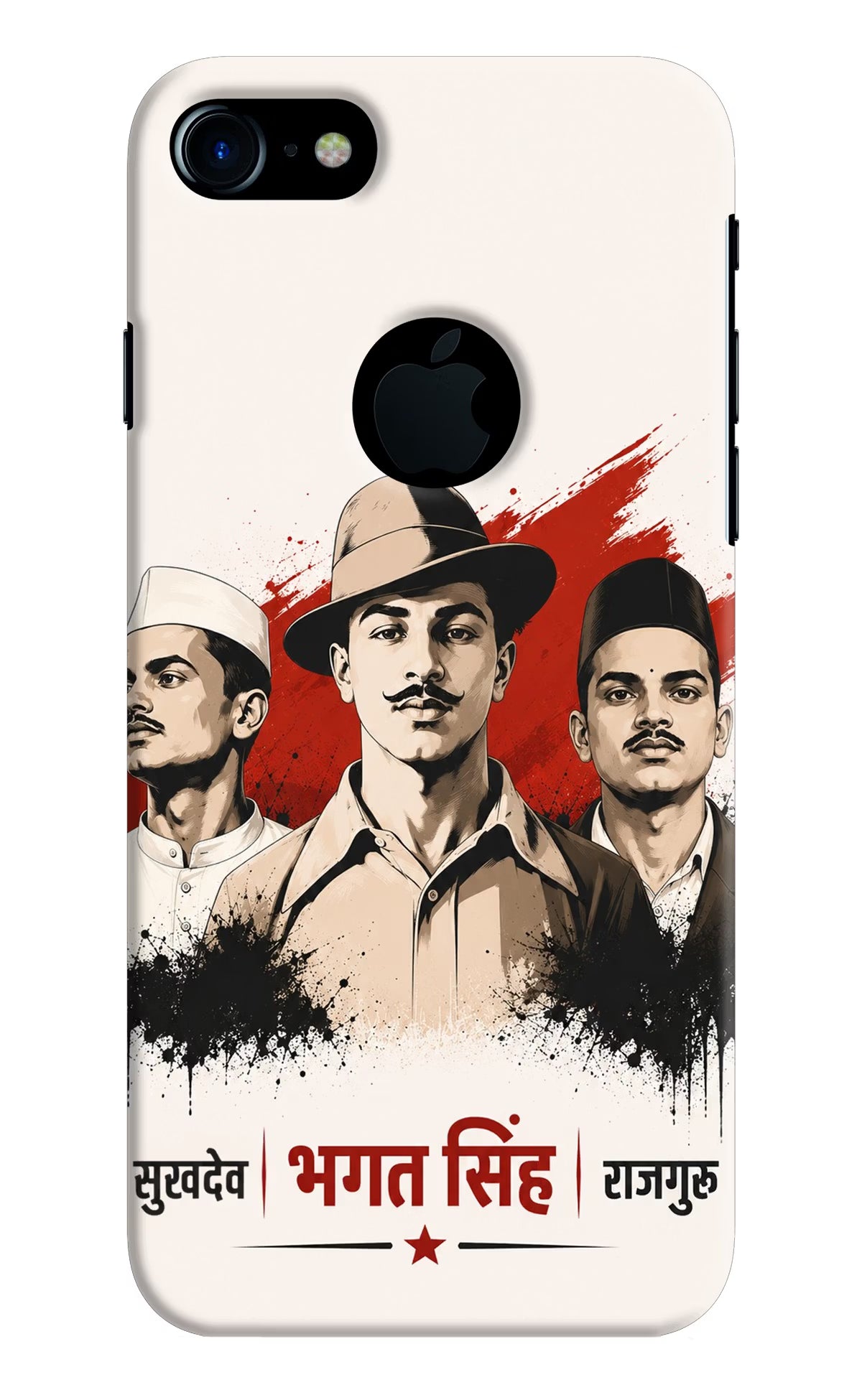 Sardar Patel Iron Will iPhone 7 Logocut Back Cover - Sardar Patel Iron Will iPhone 7 Logocut Back Cover Sardar Patel Iron Will iPhone 7 Logocut Back Cover