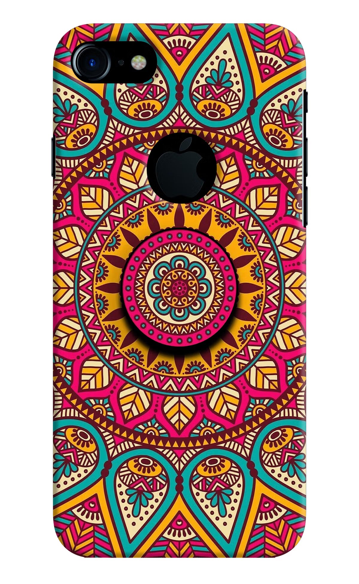 Mandala iPhone 7 Logocut Pop Case - Mandala iPhone 7 Logocut Pop Case by Casekaro Mandala iPhone 7 Logocut Pop Case by Casekaro