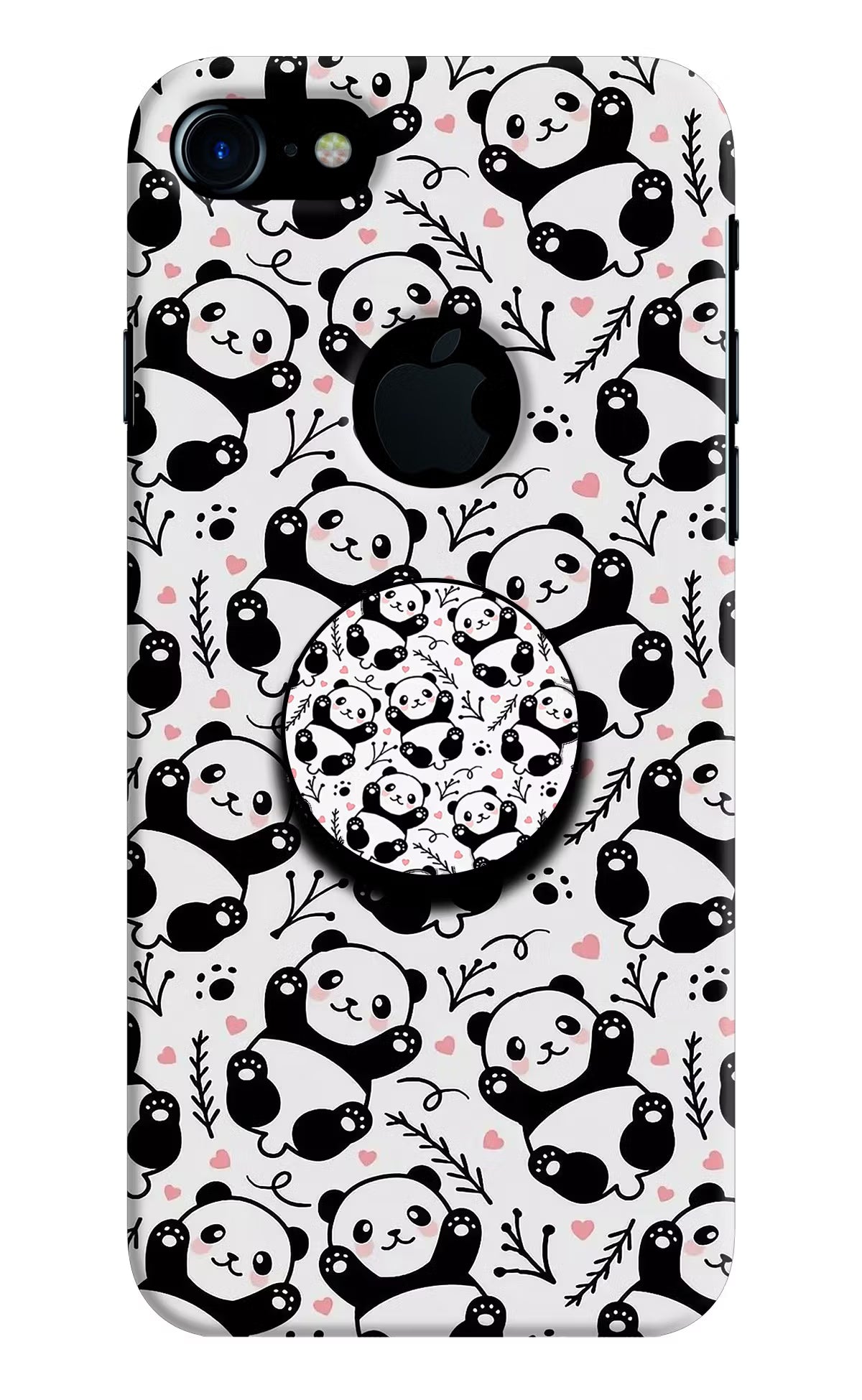 Cute Panda iPhone 7 Logocut Pop Case - Cute Panda iPhone 7 Logocut Pop Case by Casekaro Cute Panda iPhone 7 Logocut Pop Case by Casekaro