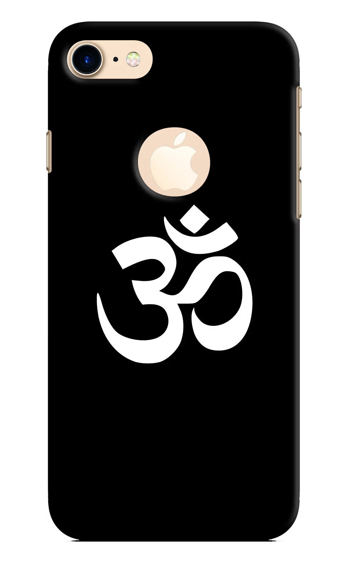 Om iPhone 8 Logocut Back Cover - Om iPhone 8 Logocut Hard Case Back Cover by Casekaro Om iPhone 8 Logocut Hard Case Back Cover by Casekaro