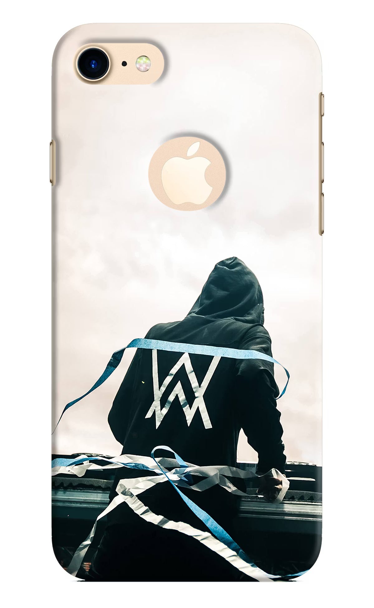 Alan Walker iPhone 8 Logocut Back Cover - Alan Walker iPhone 8 Logocut Hard Case Back Cover by Casekaro Alan Walker iPhone 8 Logocut Hard Case Back Cover by Casekaro