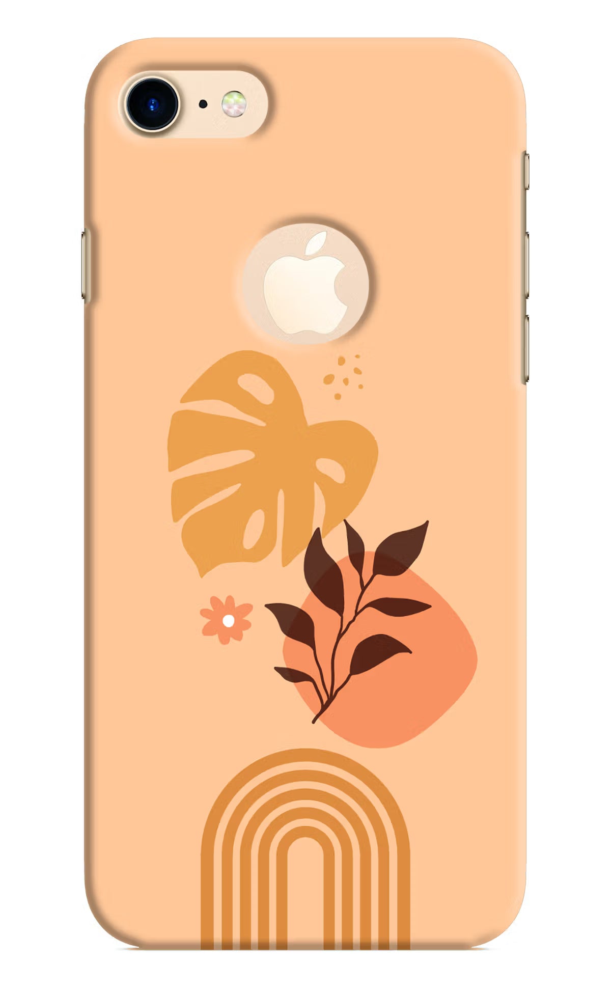 Bohemian Art iPhone 8 Logocut Back Cover - Bohemian Art iPhone 8 Logocut Hard Case Back Cover by Casekaro Bohemian Art iPhone 8 Logocut Hard Case Back Cover by Casekaro