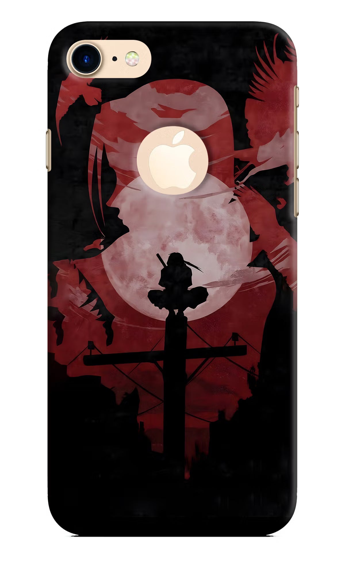Naruto Anime iPhone 8 Logocut Back Cover - Naruto Anime iPhone 8 Logocut Hard Case Back Cover by Casekaro Naruto Anime iPhone 8 Logocut Hard Case Back Cover by Casekaro