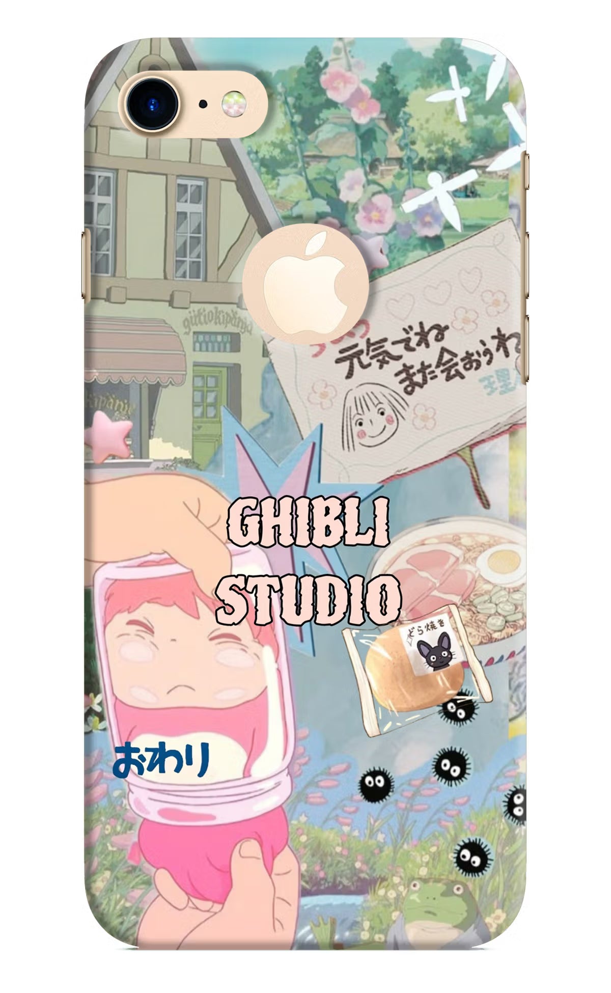 Studio Ghibli iPhone 8 Logocut Back Cover - Studio Ghibli iPhone 8 Logocut Back Cover Studio Ghibli iPhone 8 Logocut Back Cover