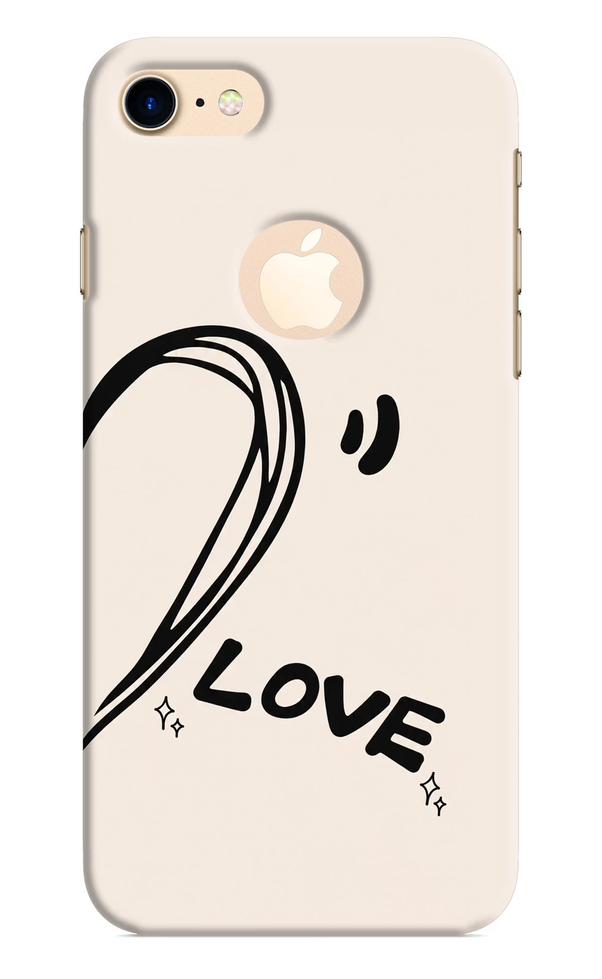 Soul Line iPhone 8 Logocut Back Cover - Soul Line iPhone 8 Logocut Back Cover Soul Line iPhone 8 Logocut Back Cover