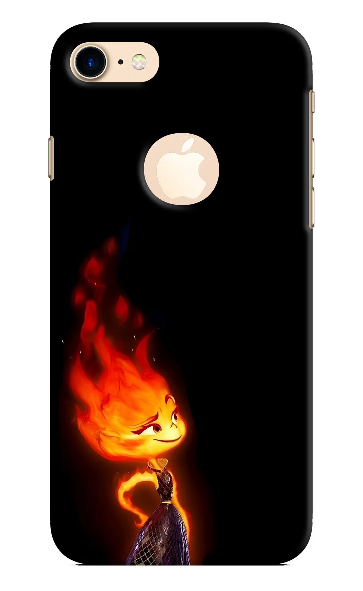 Ember Flame iPhone 8 Logocut Back Cover - Ember Flame iPhone 8 Logocut Back Cover Ember Flame iPhone 8 Logocut Back Cover