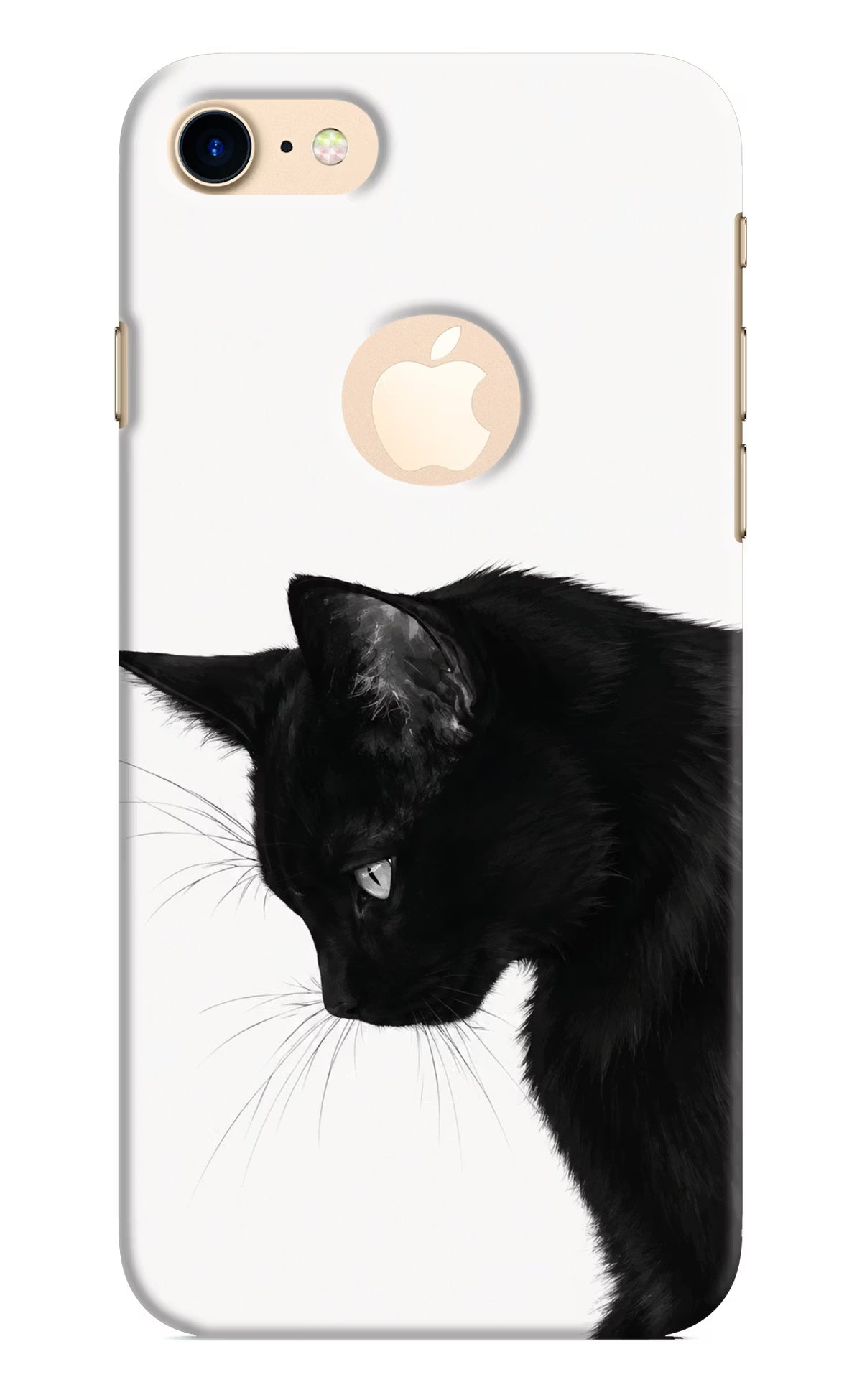 Shadow Gaze iPhone 8 Logocut Back Cover - Shadow Gaze iPhone 8 Logocut Back Cover Shadow Gaze iPhone 8 Logocut Back Cover