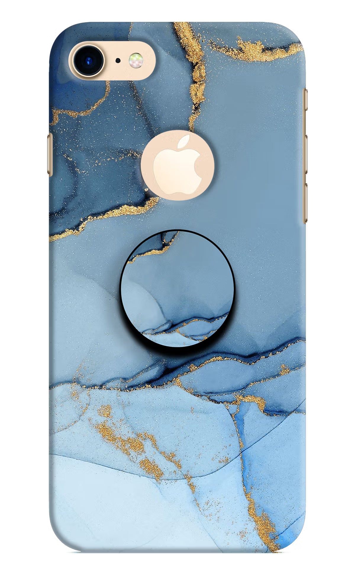 Blue Marble iPhone 8 Logocut Pop Case - Blue Marble iPhone 8 Logocut Pop Case by Casekaro Blue Marble iPhone 8 Logocut Pop Case by Casekaro