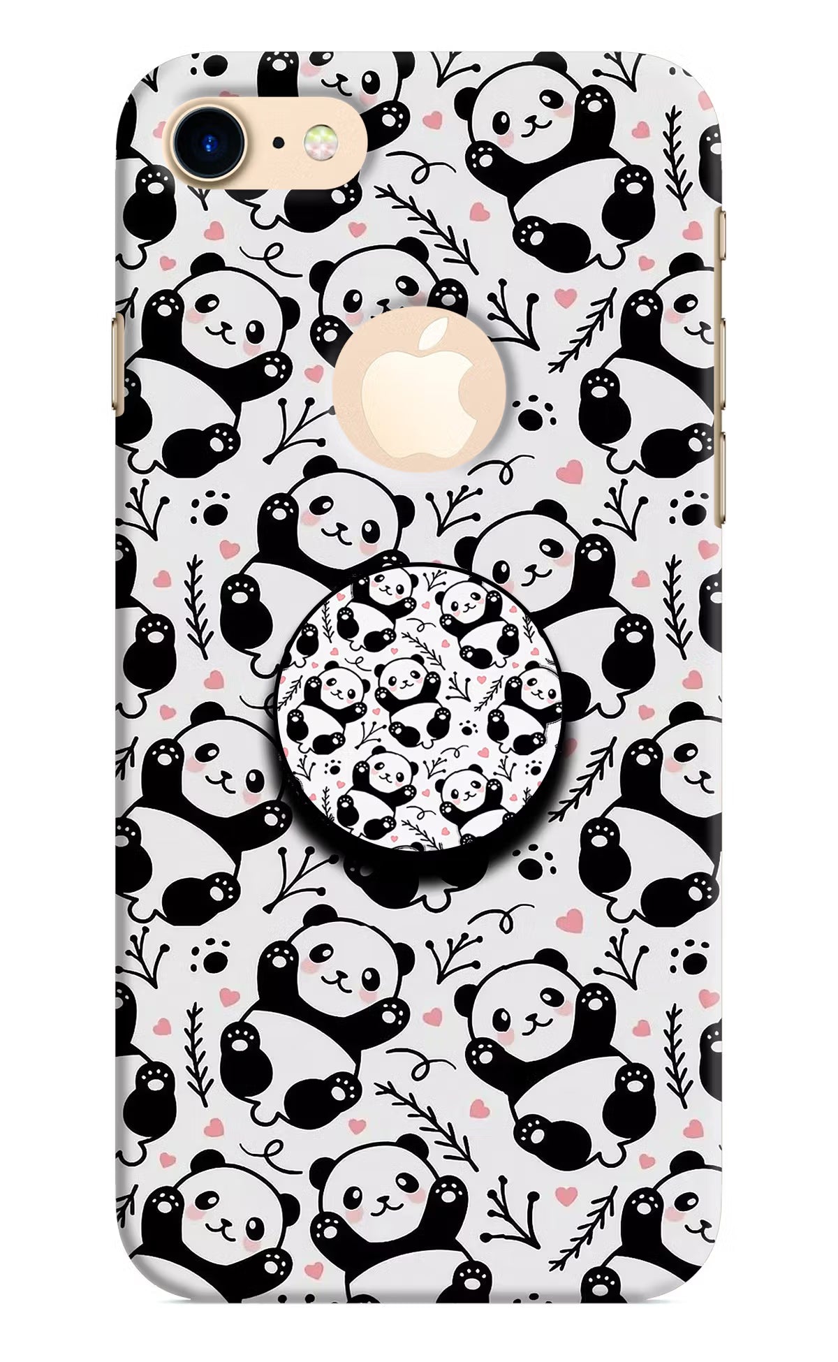 Cute Panda iPhone 8 Logocut Pop Case - Cute Panda iPhone 8 Logocut Pop Case by Casekaro Cute Panda iPhone 8 Logocut Pop Case by Casekaro