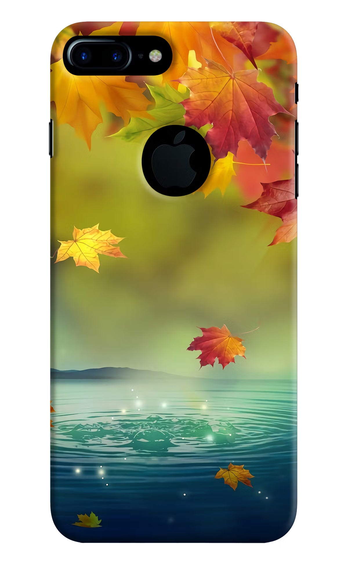 Flowers iPhone 7 Plus Logocut Back Cover - Flowers iPhone 7 Plus Logocut Hard Case Back Cover by Casekaro Flowers iPhone 7 Plus Logocut Hard Case Back Cover by Casekaro