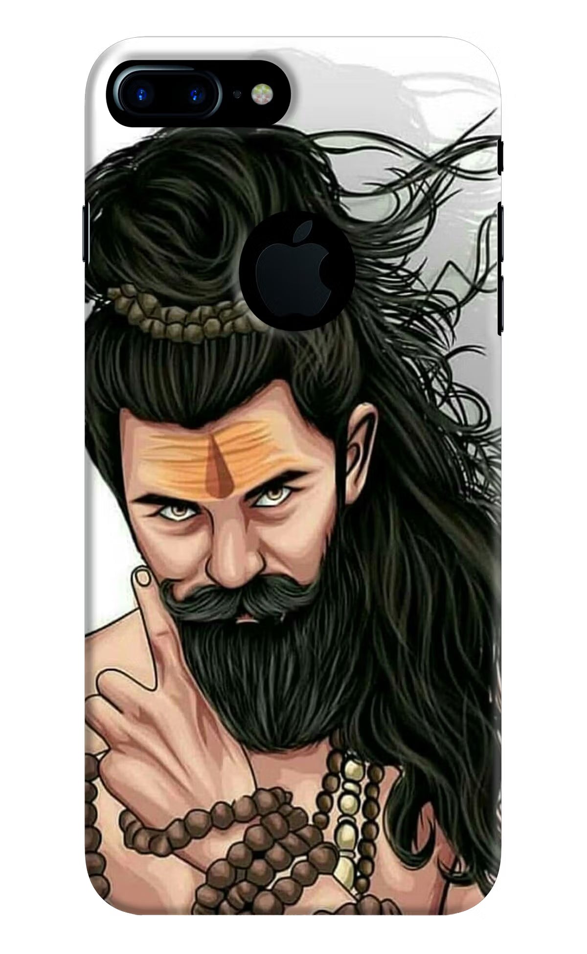 Mahadev iPhone 7 Plus Logocut Back Cover - Mahadev iPhone 7 Plus Logocut Hard Case Back Cover by Casekaro Mahadev iPhone 7 Plus Logocut Hard Case Back Cover by Casekaro