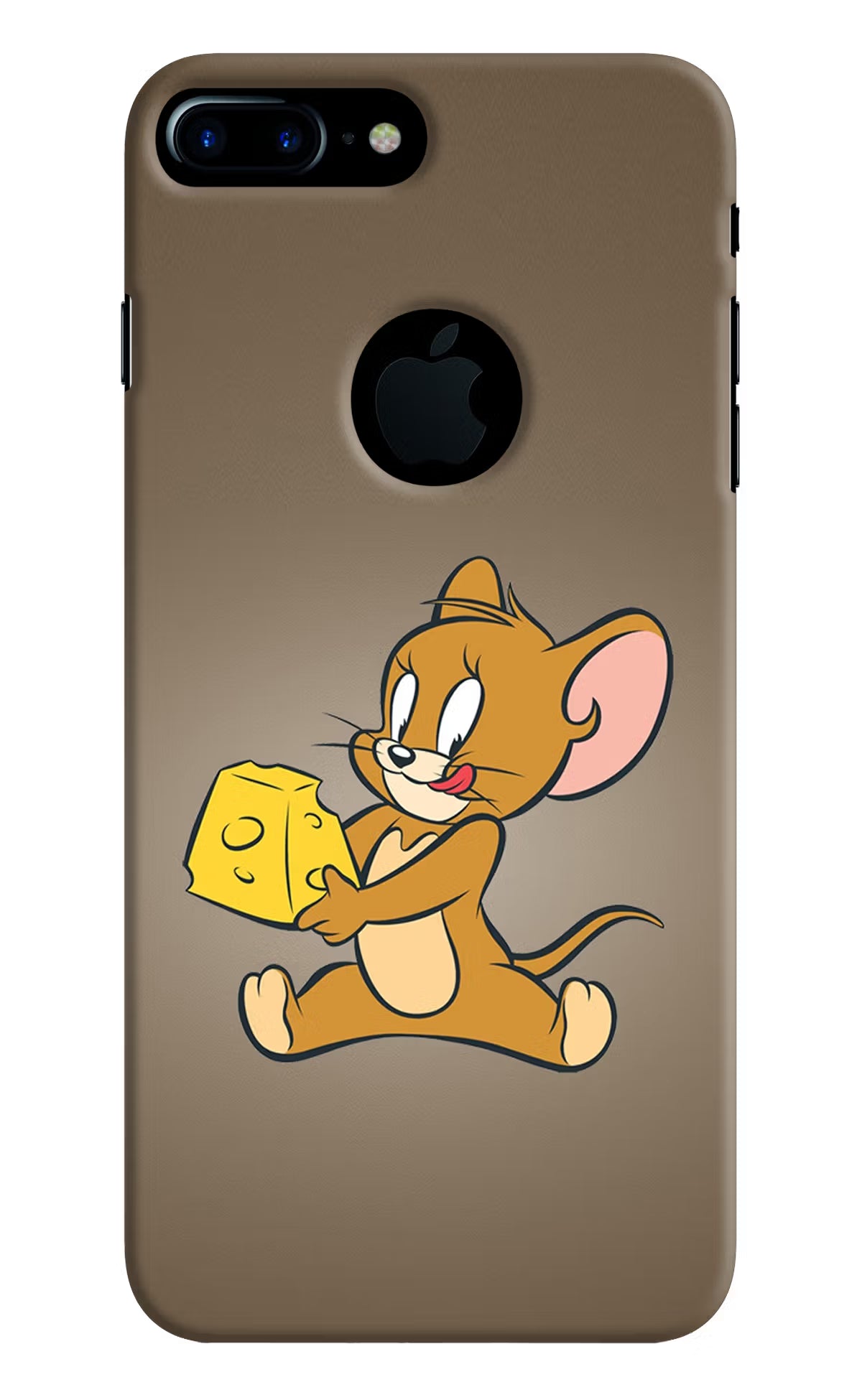 Jerry iPhone 7 Plus Logocut Back Cover - Jerry iPhone 7 Plus Logocut Hard Case Back Cover by Casekaro Jerry iPhone 7 Plus Logocut Hard Case Back Cover by Casekaro