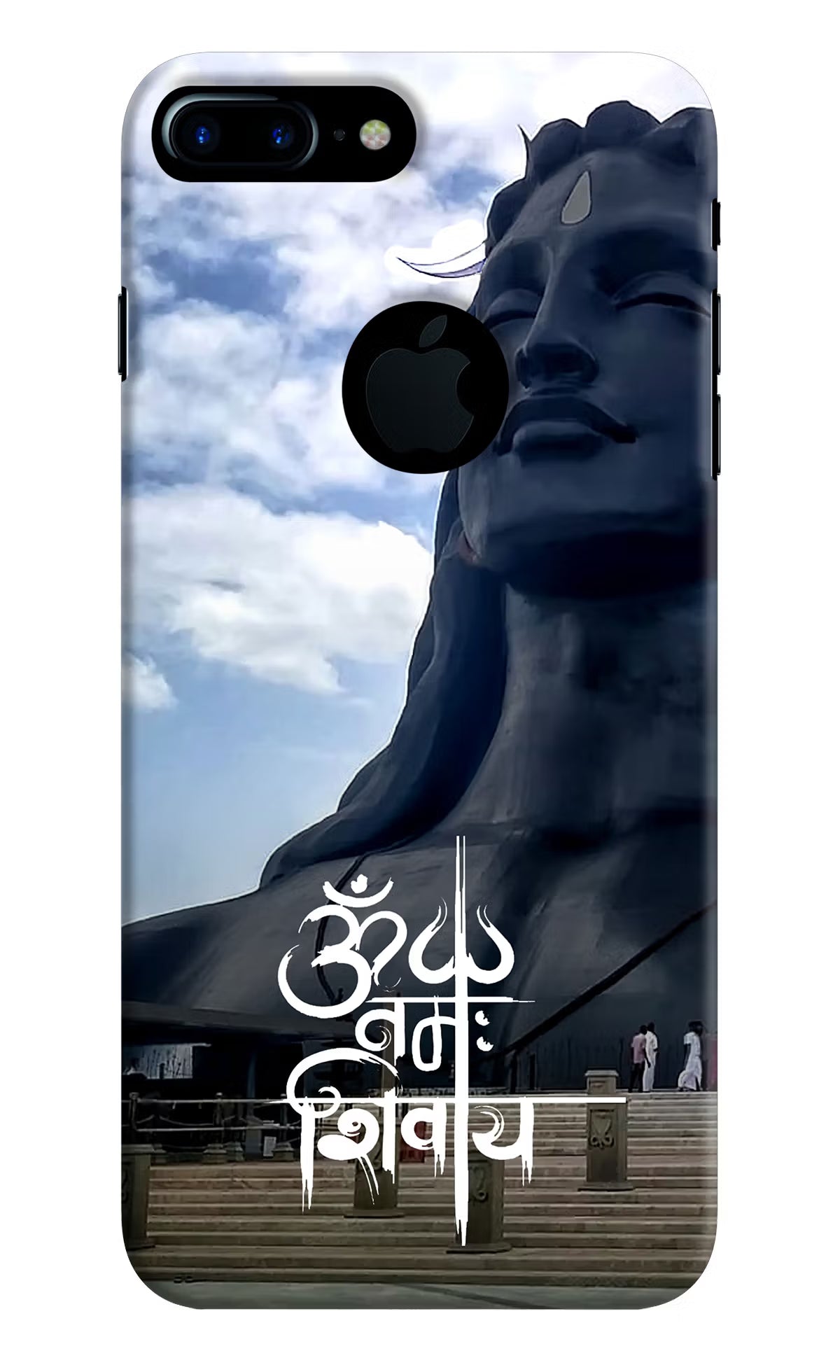 Om Namah Shivay iPhone 7 Plus Logocut Back Cover - Om Namah Shivay iPhone 7 Plus Logocut Hard Case Back Cover by Casekaro Om Namah Shivay iPhone 7 Plus Logocut Hard Case Back Cover by Casekaro