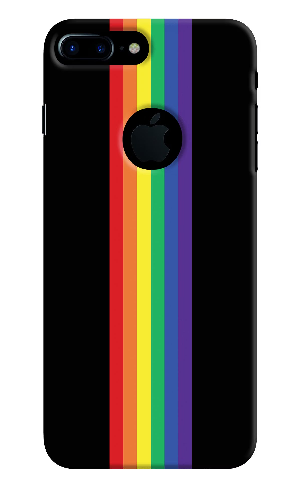 Pride iPhone 7 Plus Logocut Back Cover - Pride iPhone 7 Plus Logocut Hard Case Back Cover by Casekaro Pride iPhone 7 Plus Logocut Hard Case Back Cover by Casekaro