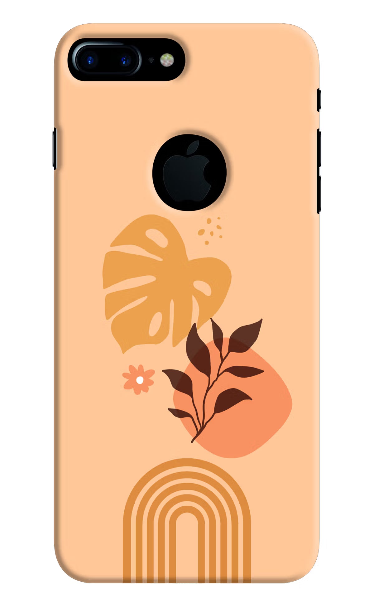 Bohemian Art iPhone 7 Plus Logocut Back Cover - Bohemian Art iPhone 7 Plus Logocut Hard Case Back Cover by Casekaro Bohemian Art iPhone 7 Plus Logocut Hard Case Back Cover by Casekaro