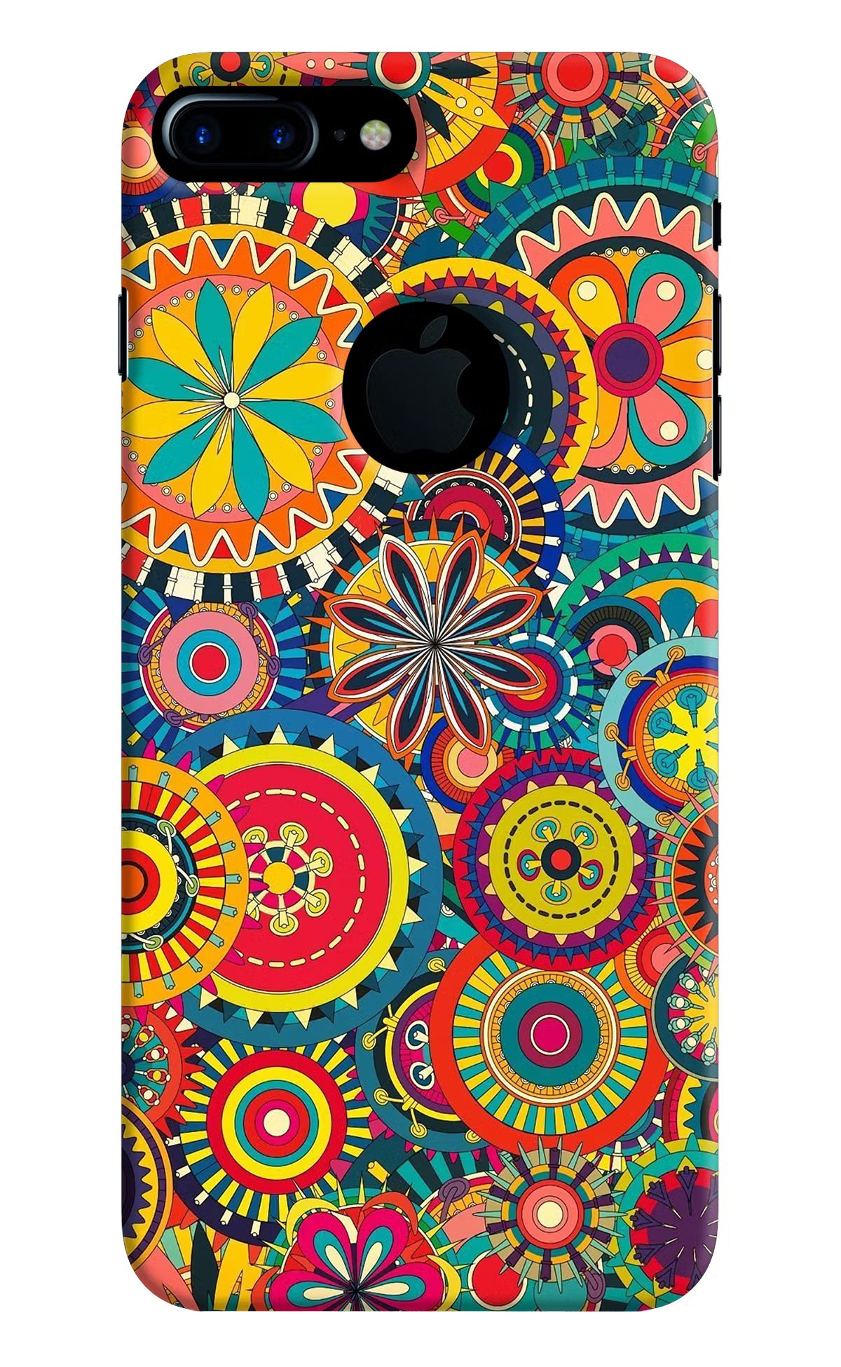Gol Gol Art iPhone 7 Plus Logocut Back Cover - Gol Gol Art iPhone 7 Plus Logocut Hard Case Back Cover by Casekaro Gol Gol Art iPhone 7 Plus Logocut Hard Case Back Cover by Casekaro