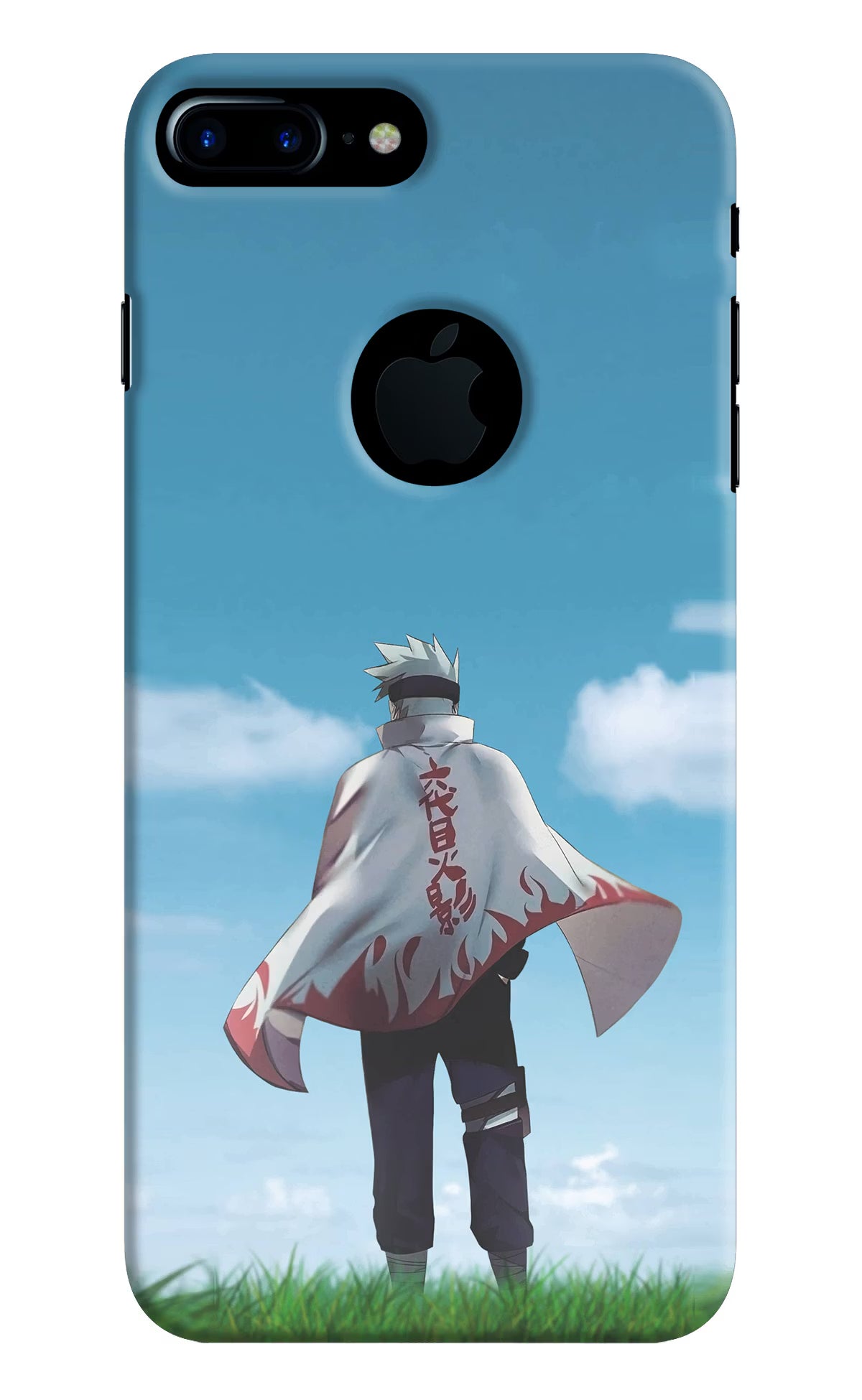 Kakashi iPhone 7 Plus Logocut Back Cover - Kakashi iPhone 7 Plus Logocut Hard Case Back Cover by Casekaro Kakashi iPhone 7 Plus Logocut Hard Case Back Cover by Casekaro