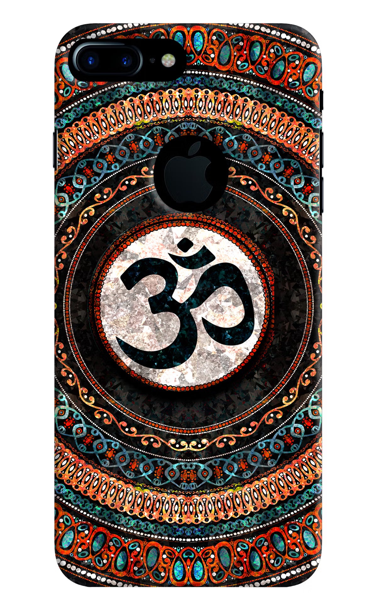 Om Culture iPhone 7 Plus Logocut Pop Case - Om Culture iPhone 7 Plus Logocut Pop Case by Casekaro Om Culture iPhone 7 Plus Logocut Pop Case by Casekaro