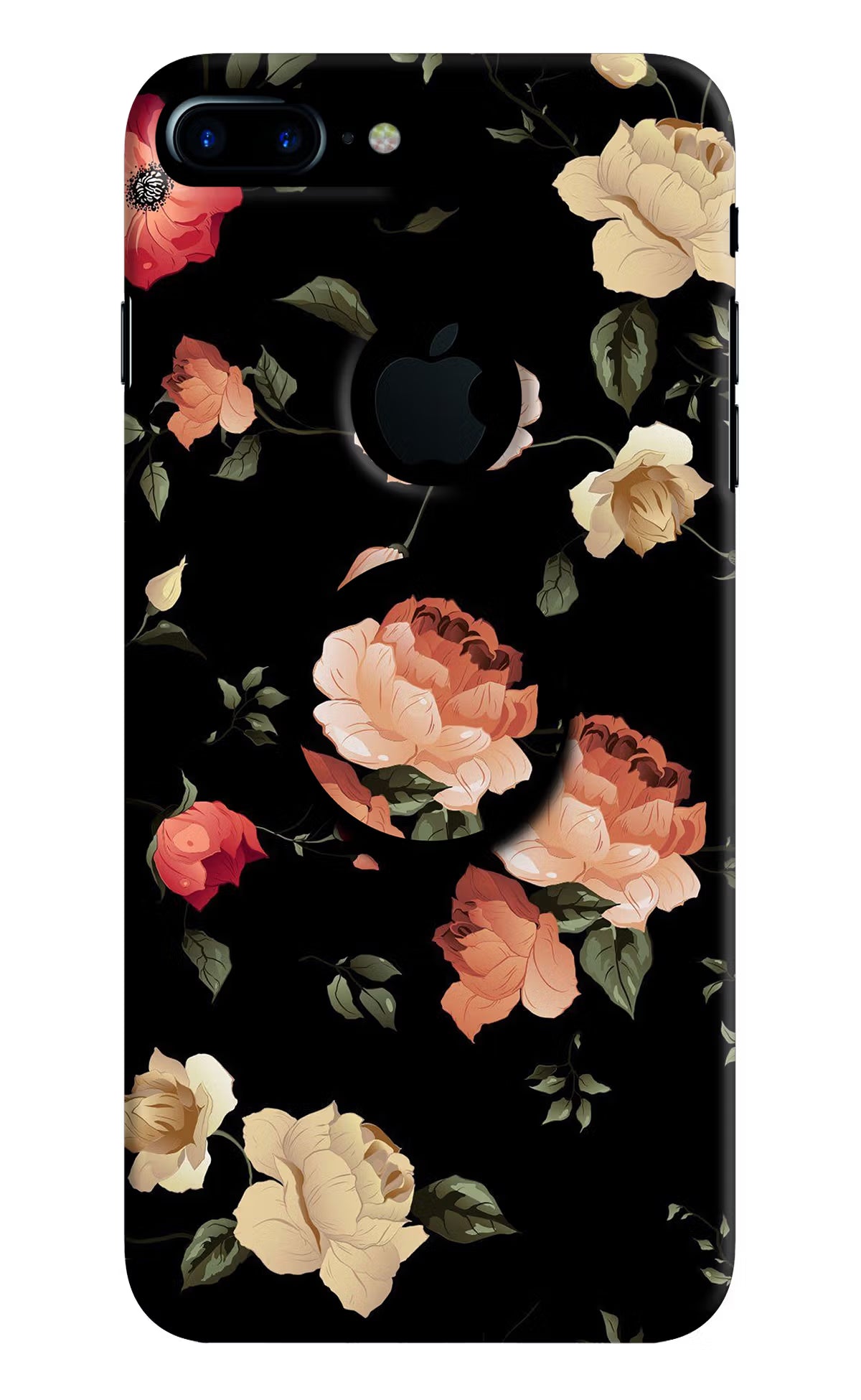 Flowers iPhone 7 Plus Logocut Pop Case - Flowers iPhone 7 Plus Logocut Pop Case by Casekaro Flowers iPhone 7 Plus Logocut Pop Case by Casekaro