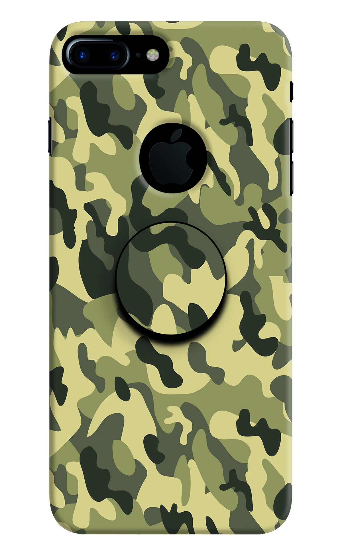 Camouflage iPhone 7 Plus Logocut Pop Case - Camouflage iPhone 7 Plus Logocut Pop Case by Casekaro Camouflage iPhone 7 Plus Logocut Pop Case by Casekaro