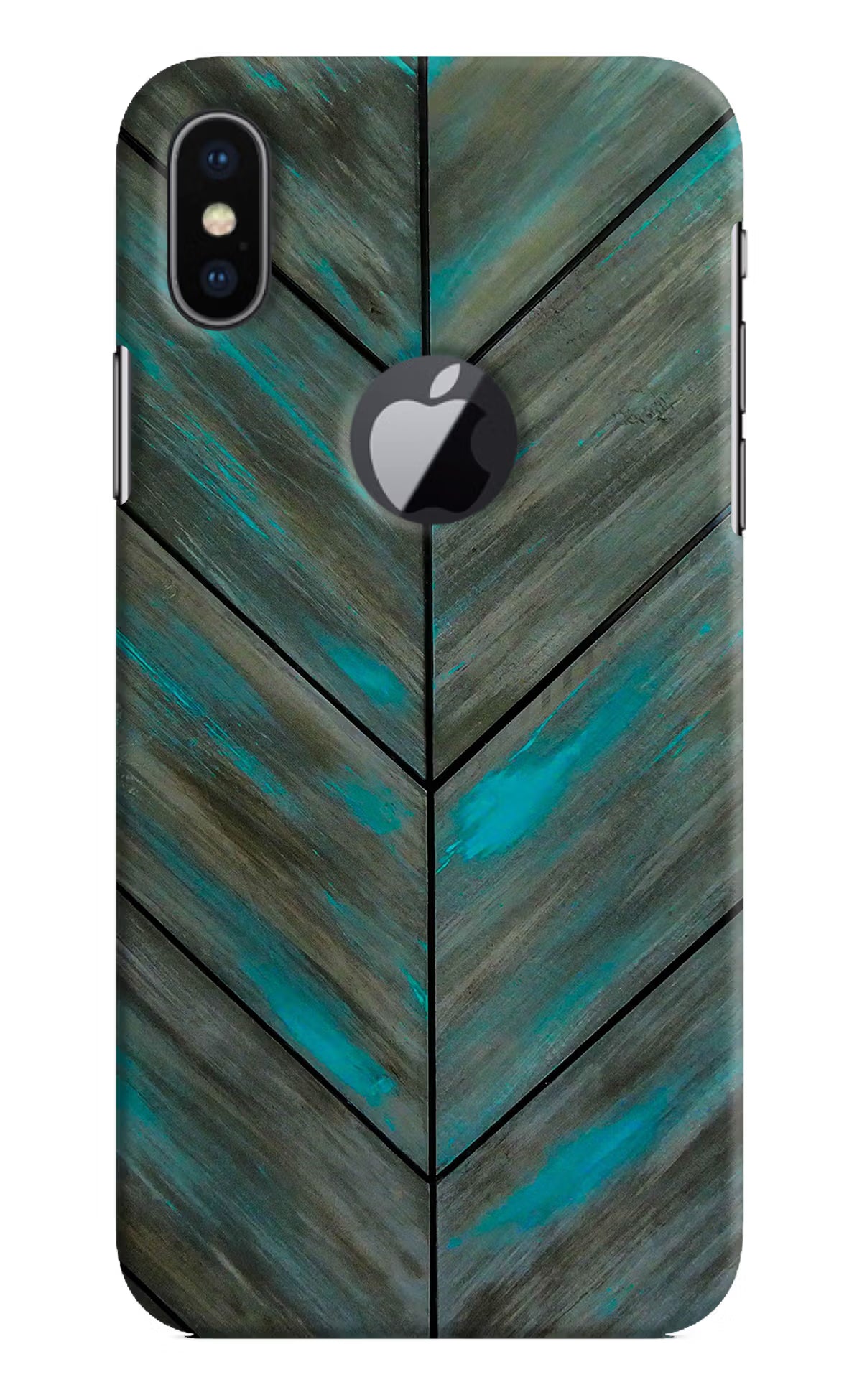 Pattern iPhone X Logocut Back Cover - Pattern iPhone X Logocut Hard Case Back Cover by Casekaro Pattern iPhone X Logocut Hard Case Back Cover by Casekaro