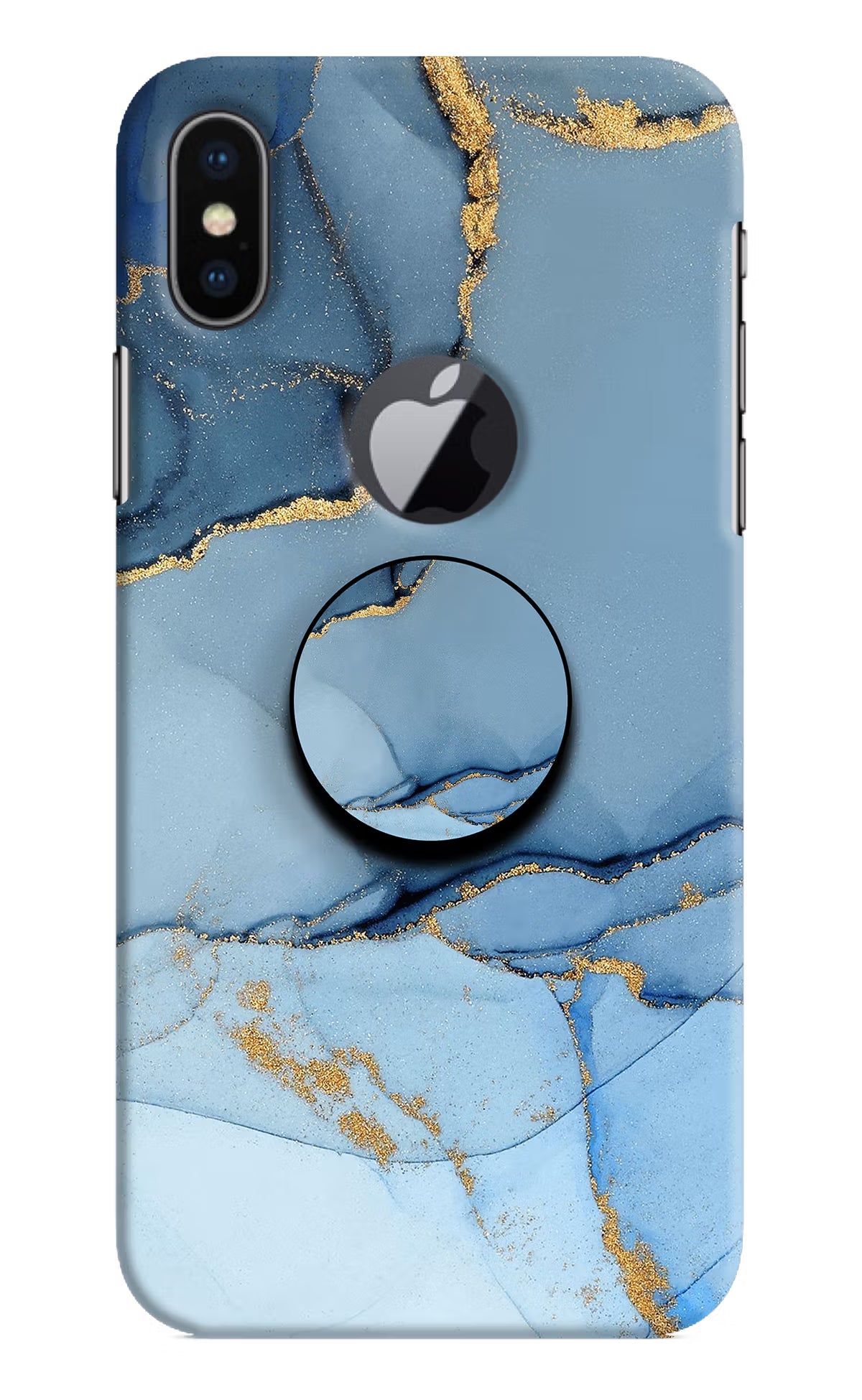 Blue Marble iPhone X Logocut Pop Case - Blue Marble iPhone X Logocut Pop Case by Casekaro Blue Marble iPhone X Logocut Pop Case by Casekaro