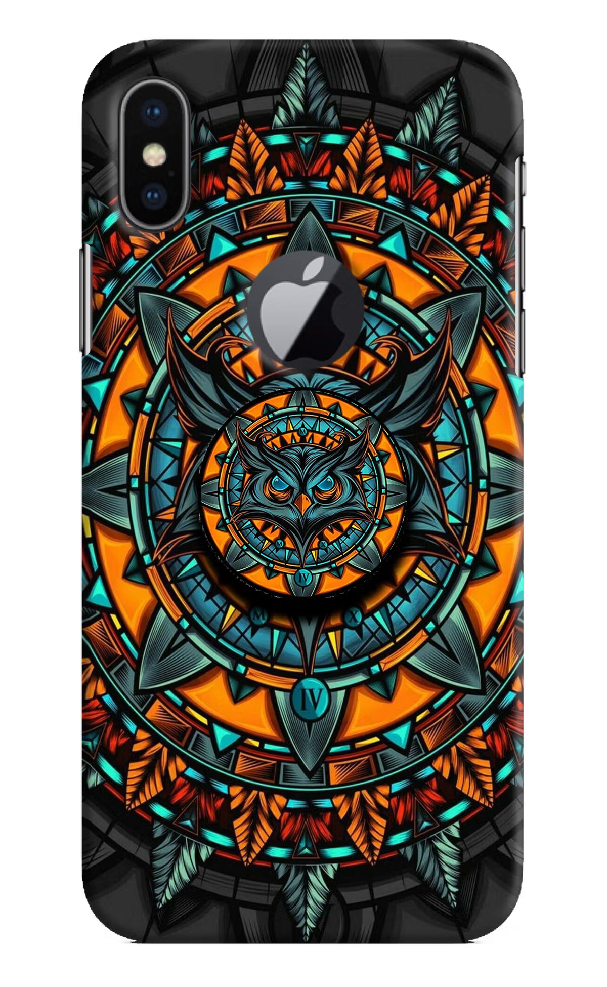 Angry Owl iPhone X Logocut Pop Case - Angry Owl iPhone X Logocut Pop Case by Casekaro Angry Owl iPhone X Logocut Pop Case by Casekaro