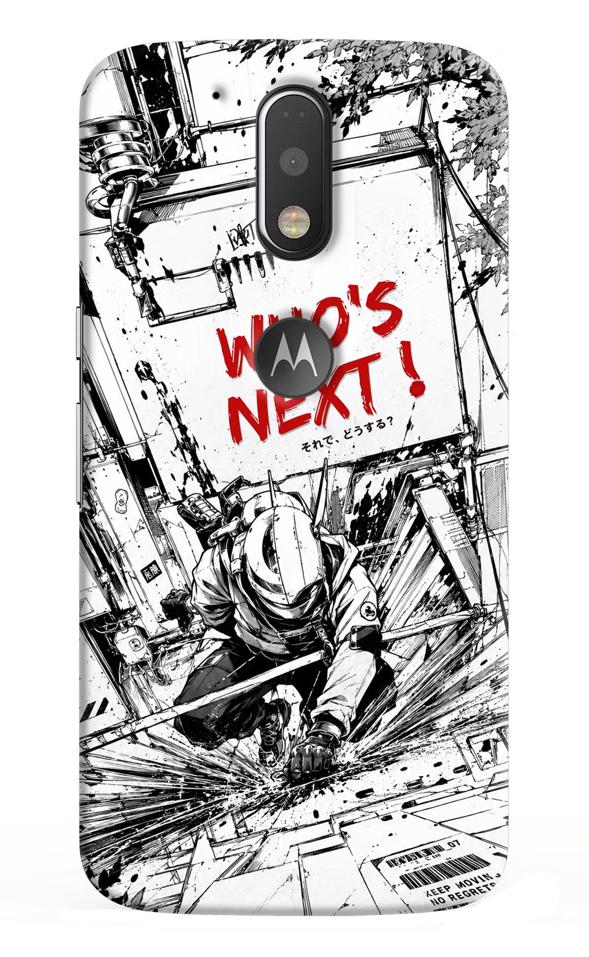 Who's Next Moto G4/G4 plus logocut Back Cover - Who's Next Moto G4/G4 plus logocut Hard Case Back Cover by Casekaro Who's Next Moto G4/G4 plus logocut Hard Case Back Cover by Casekaro