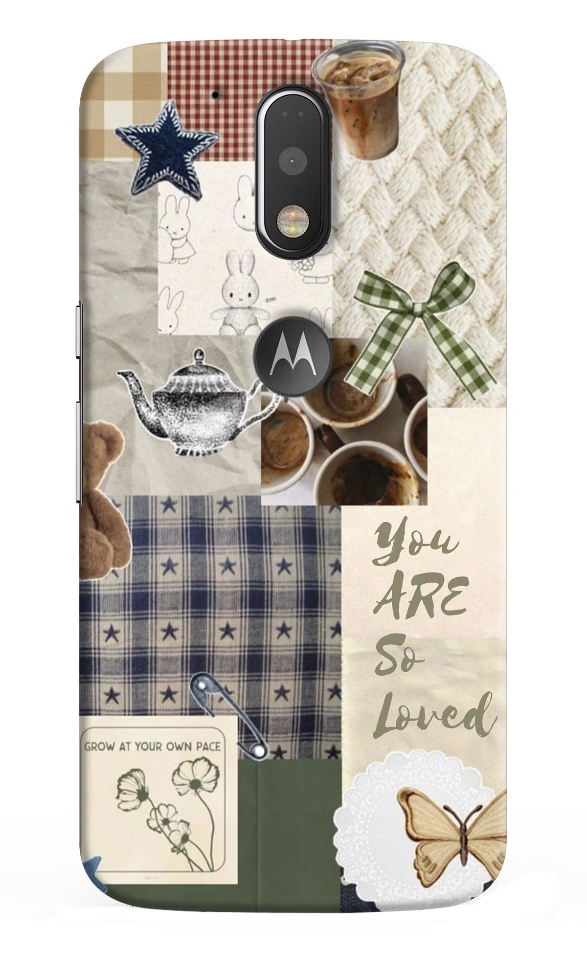 Cookie Moto G4/G4 plus logocut Back Cover - Cookie Moto G4/G4 plus logocut Back Cover Cookie Moto G4/G4 plus logocut Back Cover