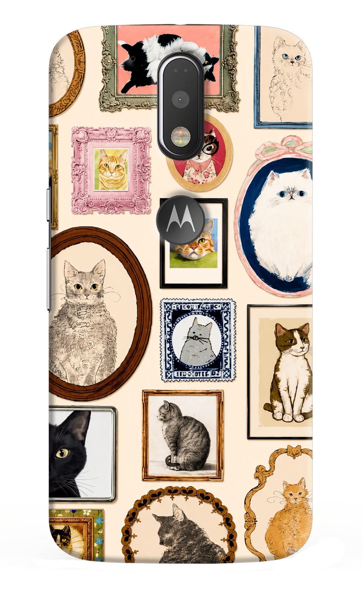 Mirror Cats Moto G4/G4 plus logocut Back Cover - Mirror Cats Moto G4/G4 plus logocut Back Cover Mirror Cats Moto G4/G4 plus logocut Back Cover