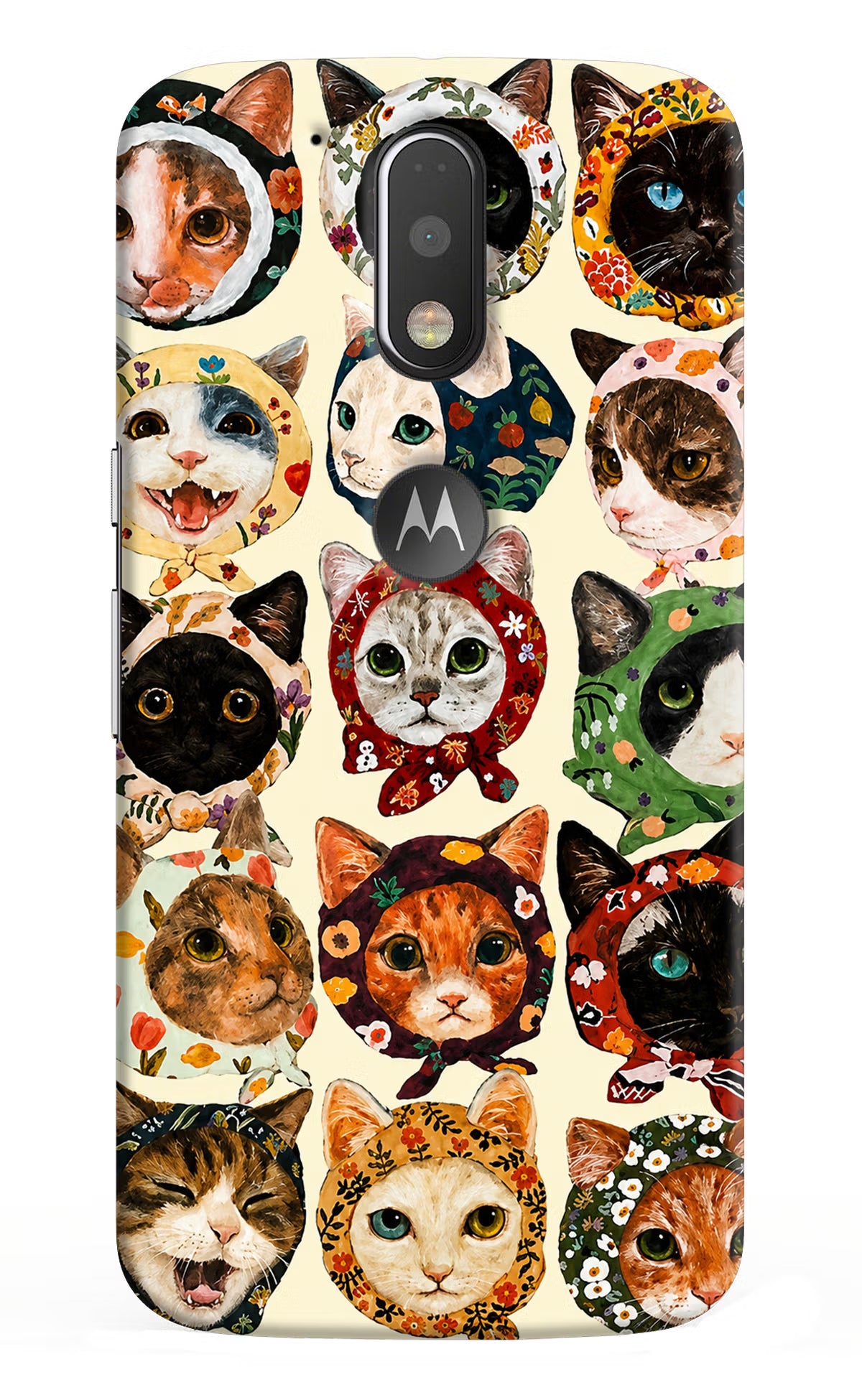 Cool Cat Moto G4/G4 plus logocut Back Cover - Cool Cat Moto G4/G4 plus logocut Back Cover Cool Cat Moto G4/G4 plus logocut Back Cover