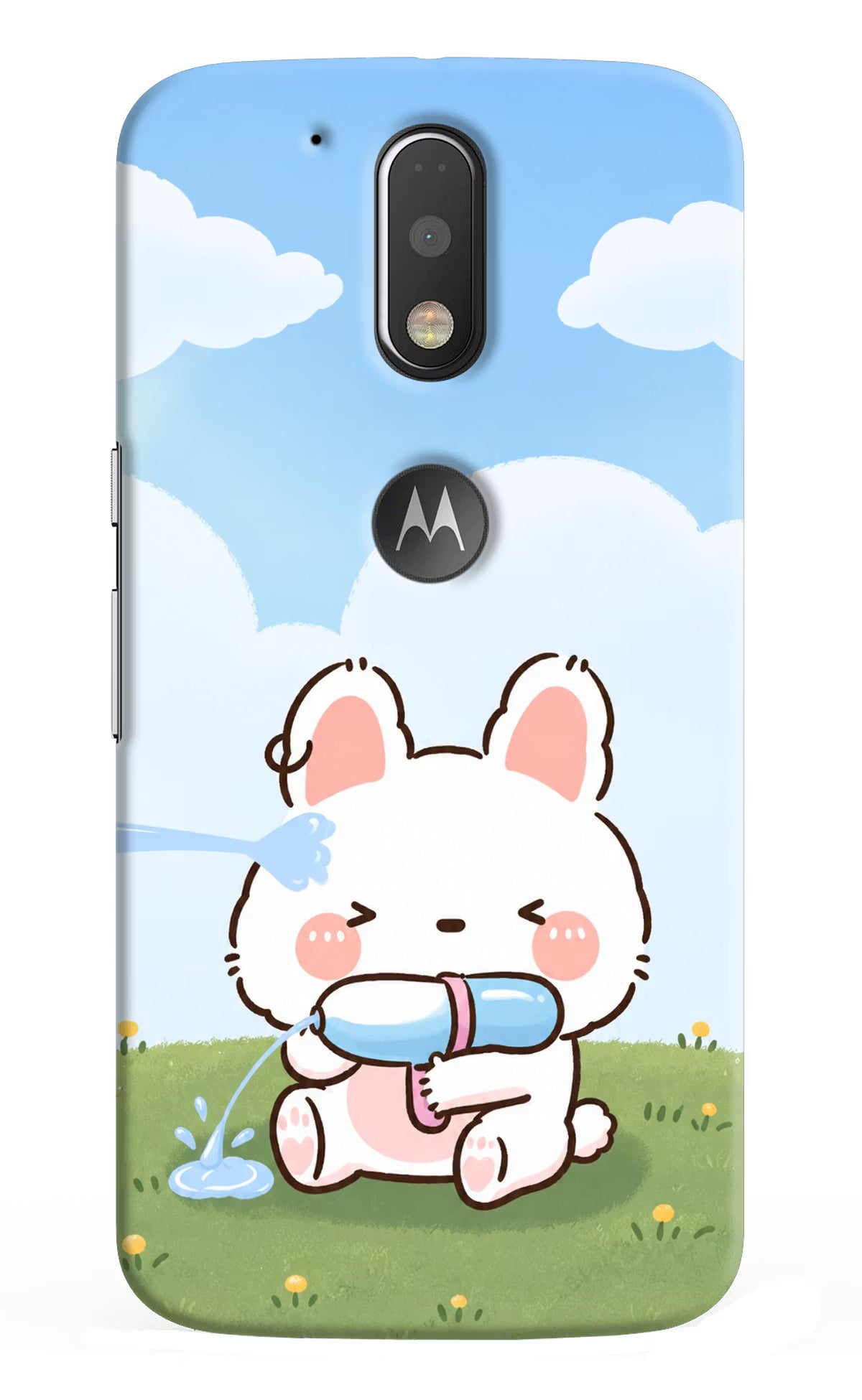 Bunny Treat Moto G4/G4 plus logocut Back Cover - Bunny Treat Moto G4/G4 plus logocut Back Cover Bunny Treat Moto G4/G4 plus logocut Back Cover