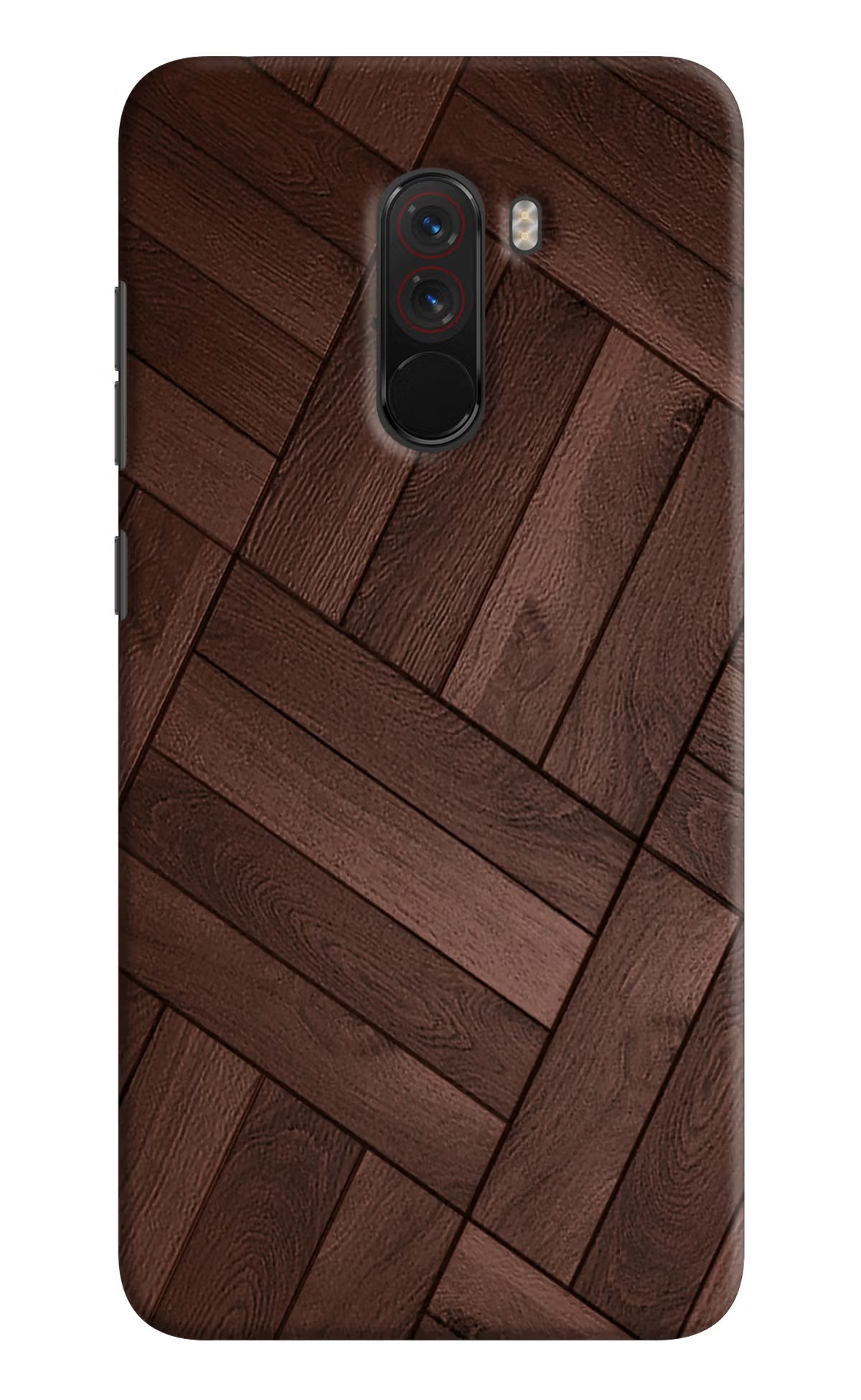Wooden Texture Design Poco F1 Back Cover - Wooden Texture Design Poco F1 Hard Case Back Cover by Casekaro Wooden Texture Design Poco F1 Hard Case Back Cover by Casekaro