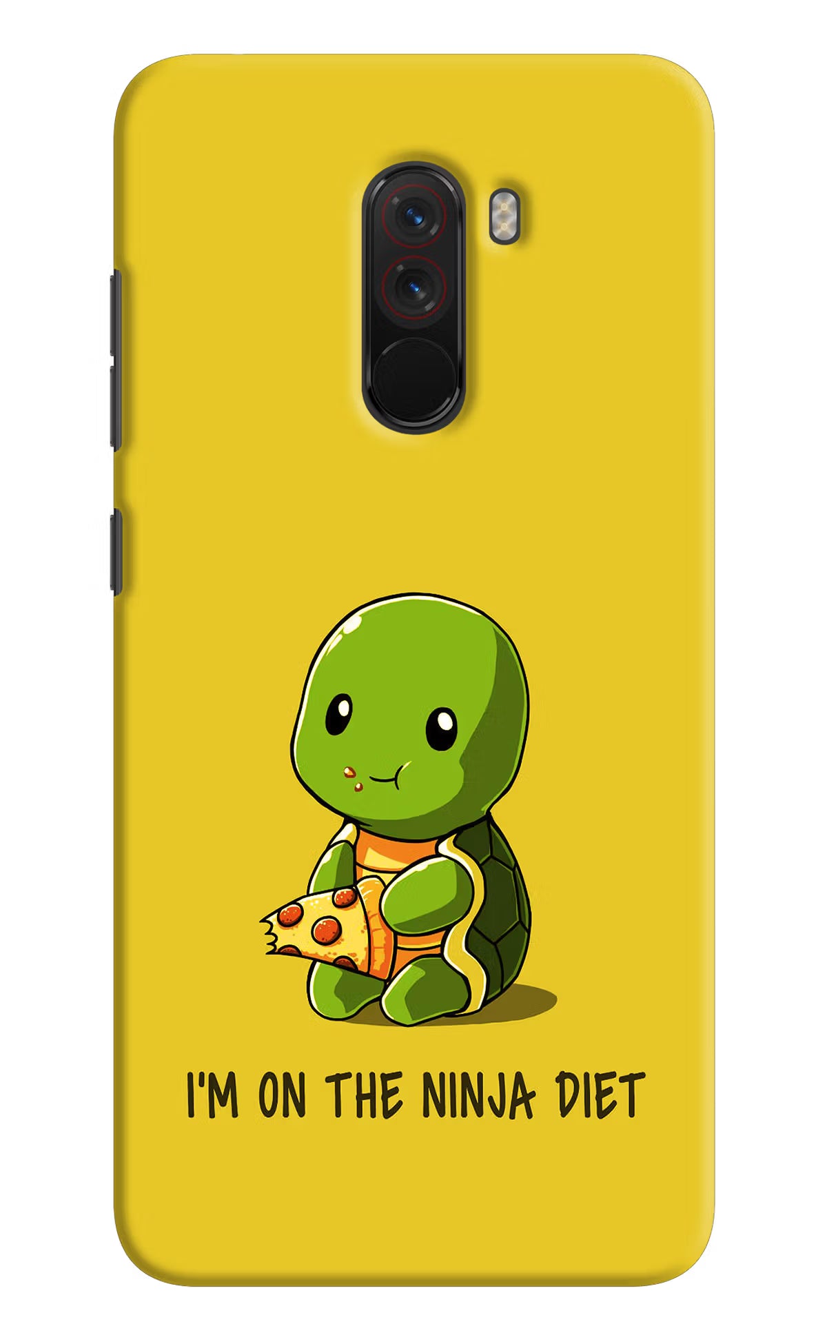 I'm on Ninja Diet Poco F1 Back Cover - I'm on Ninja Diet Poco F1 Hard Case Back Cover by Casekaro I'm on Ninja Diet Poco F1 Hard Case Back Cover by Casekaro