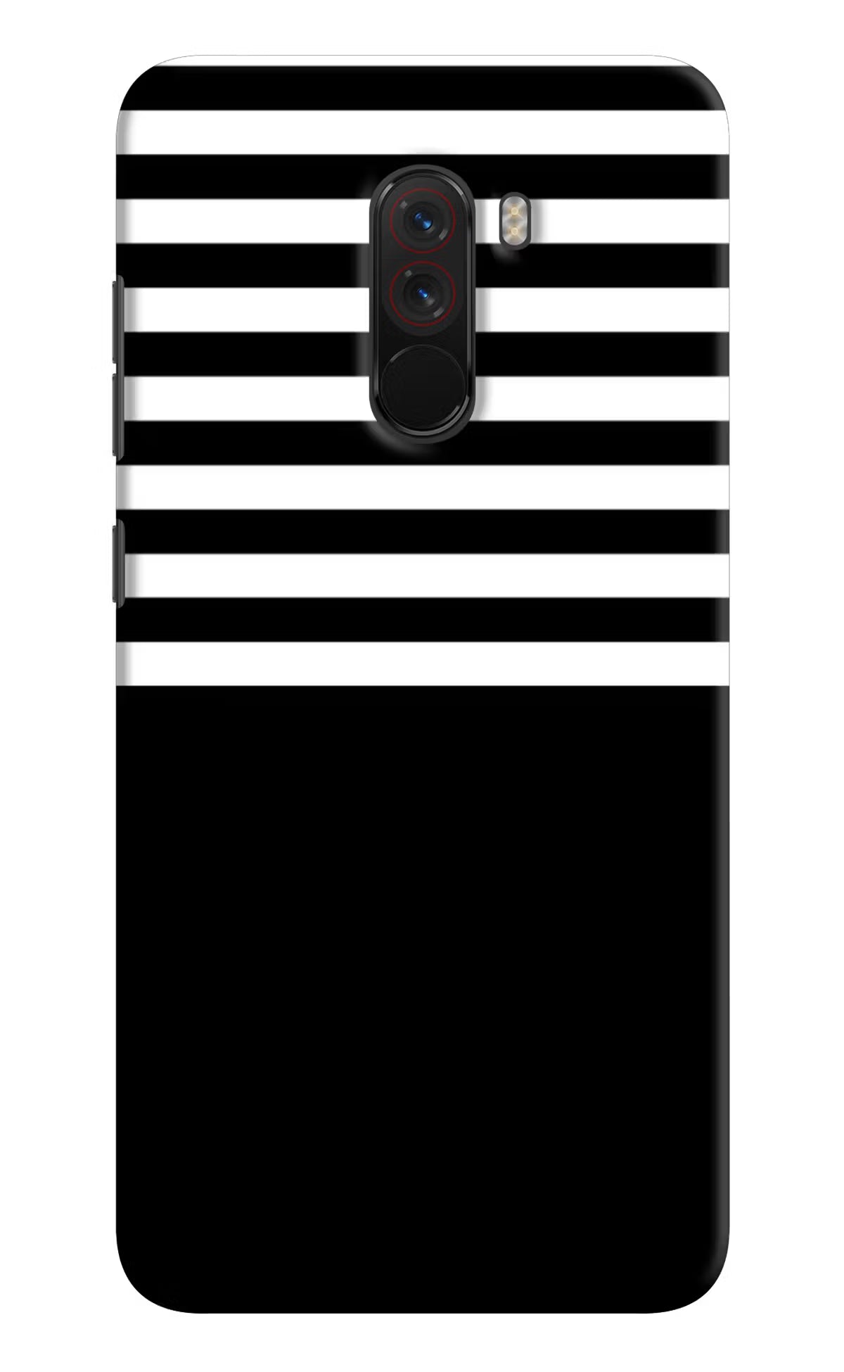 Black and White Print Poco F1 Back Cover - Black and White Print Poco F1 Hard Case Back Cover by Casekaro Black and White Print Poco F1 Hard Case Back Cover by Casekaro