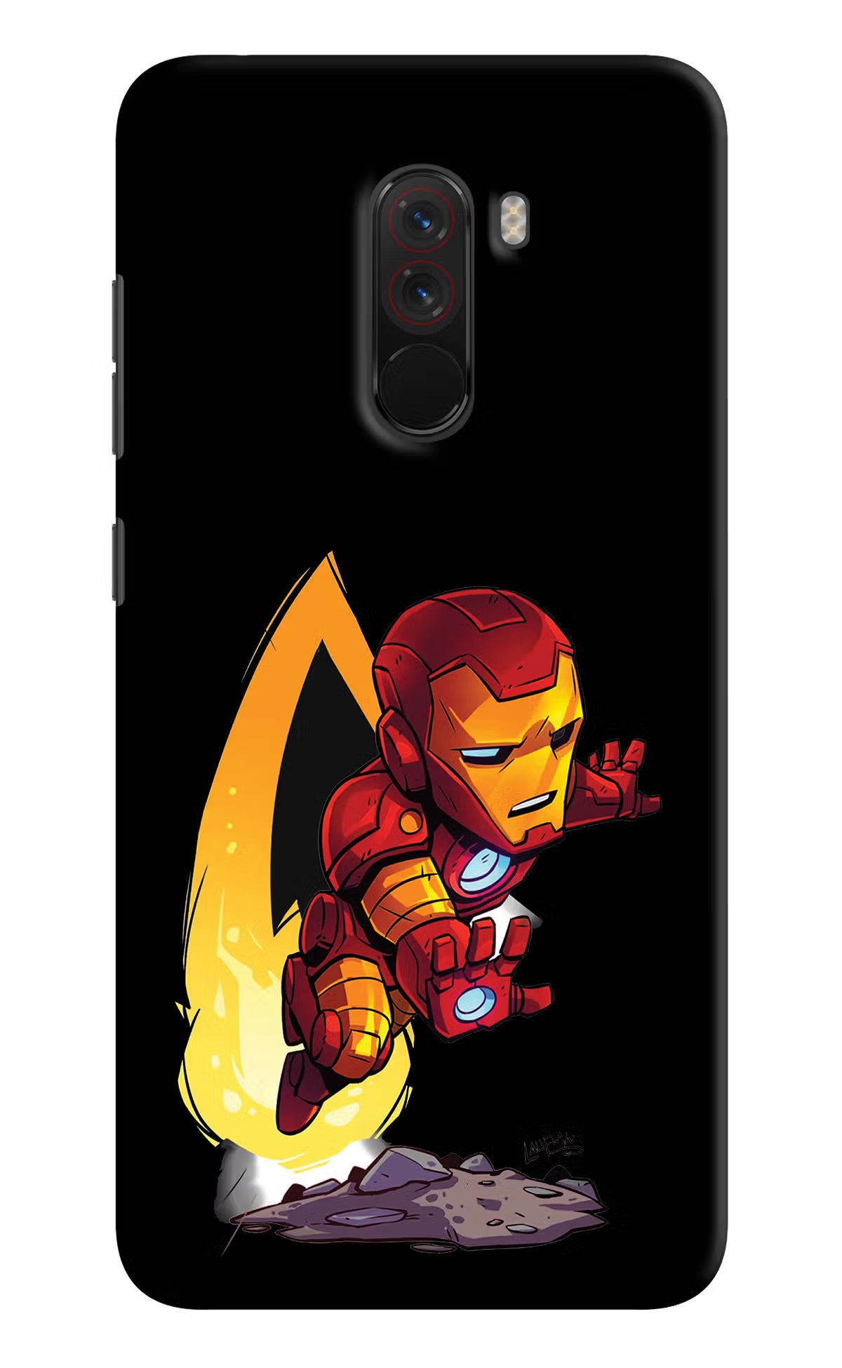 IronMan Poco F1 Back Cover - IronMan Poco F1 Hard Case Back Cover by Casekaro IronMan Poco F1 Hard Case Back Cover by Casekaro