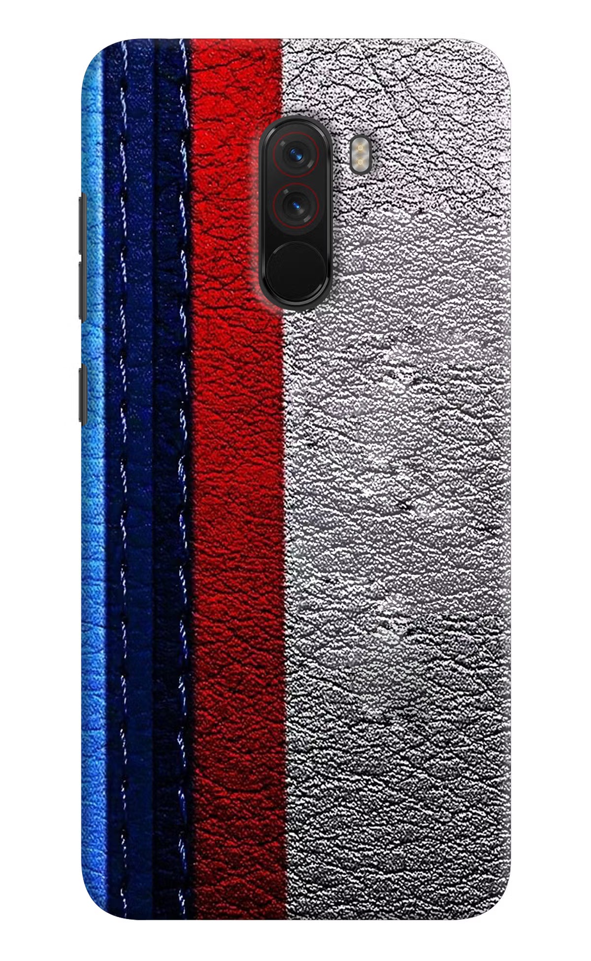 BMW Stripes Poco F1 Back Cover - BMW Stripes Poco F1 Hard Case Back Cover by Casekaro BMW Stripes Poco F1 Hard Case Back Cover by Casekaro