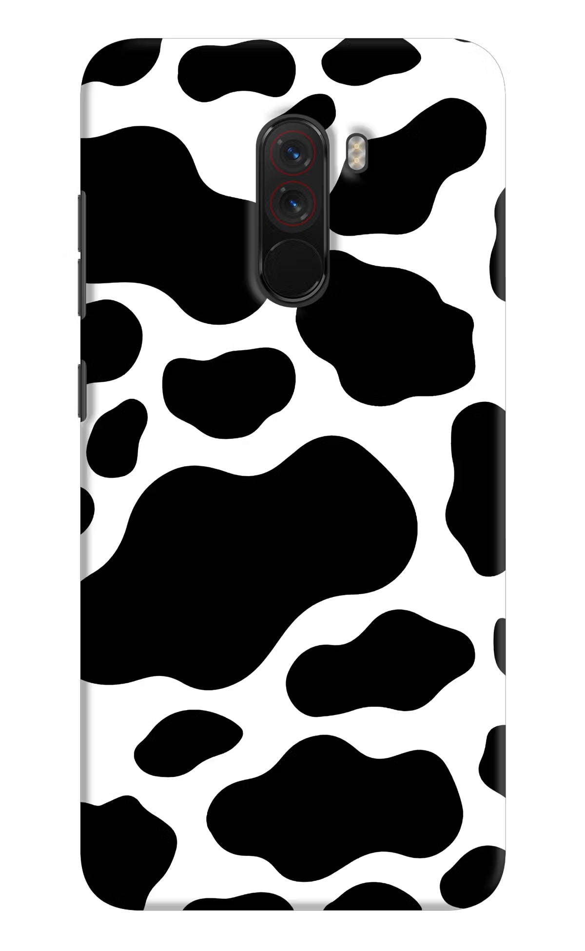 Cow Spots Poco F1 Back Cover - Cow Spots Poco F1 Hard Case Back Cover by Casekaro Cow Spots Poco F1 Hard Case Back Cover by Casekaro