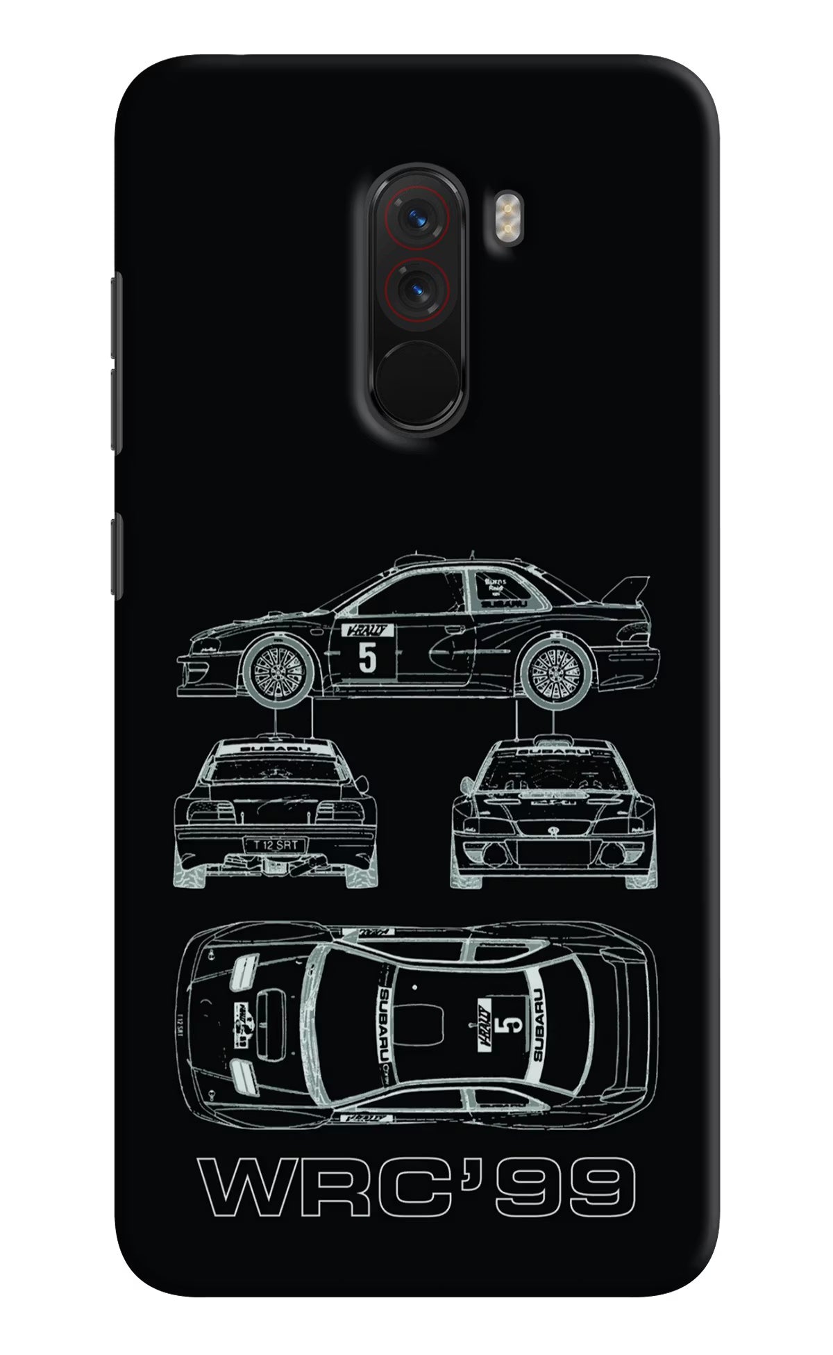 WRC'99 Poco F1 Back Cover - WRC'99 Poco F1 Hard Case Back Cover by Casekaro WRC'99 Poco F1 Hard Case Back Cover by Casekaro