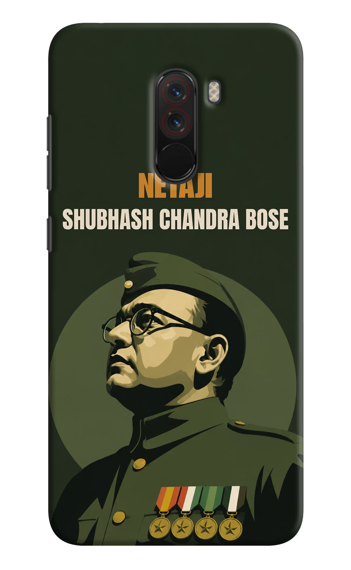 Netaji Legacy Poco F1 Back Cover - Netaji Legacy Poco F1 Back Cover Netaji Legacy Poco F1 Back Cover