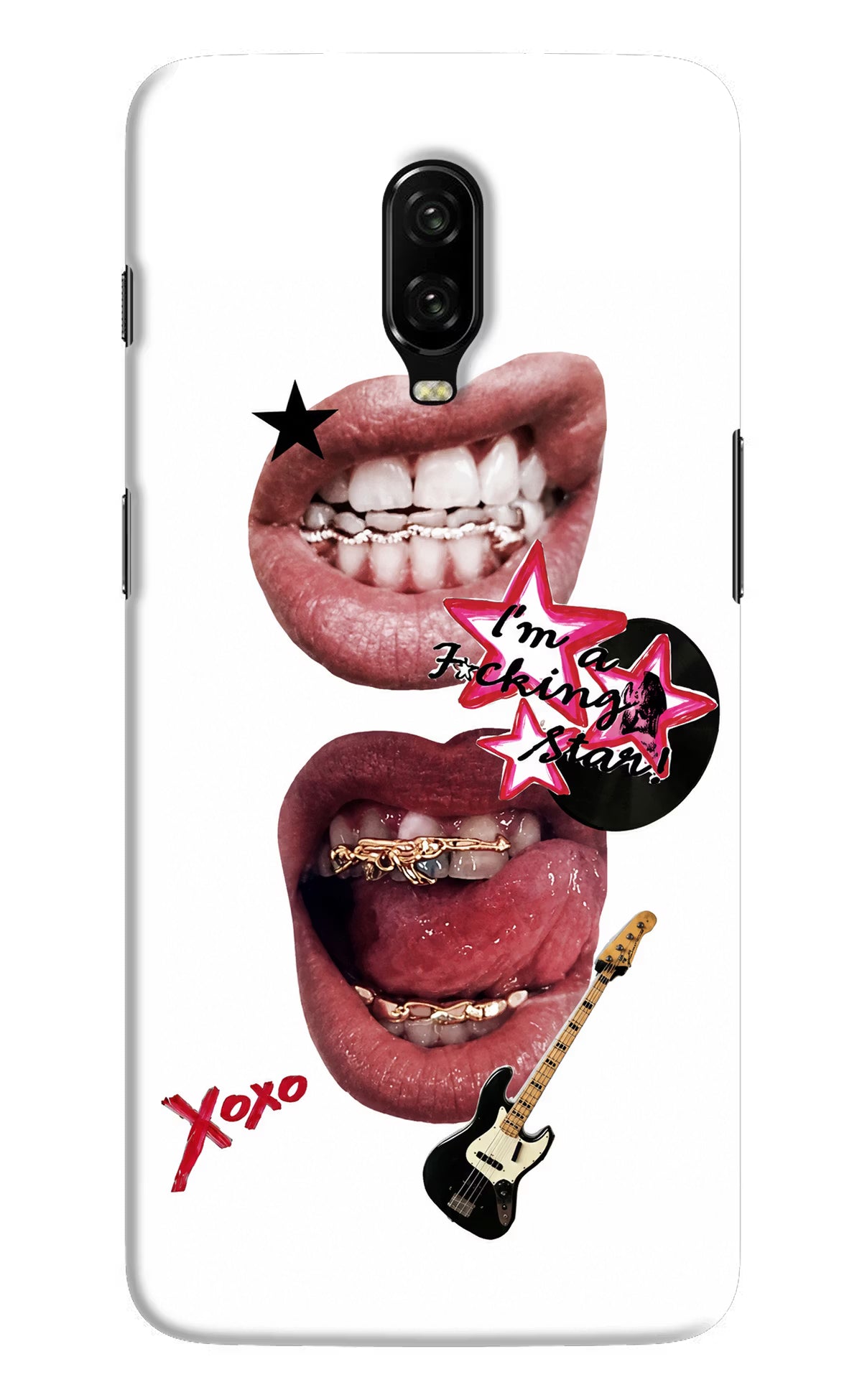 Rockstar Oneplus 6T Back Cover - Rockstar Oneplus 6T Back Cover Rockstar Oneplus 6T Back Cover
