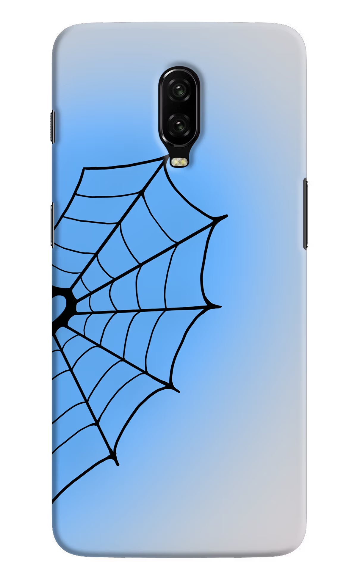 Blue Web Oneplus 6T Back Cover - Blue Web Oneplus 6T Back Cover Blue Web Oneplus 6T Back Cover