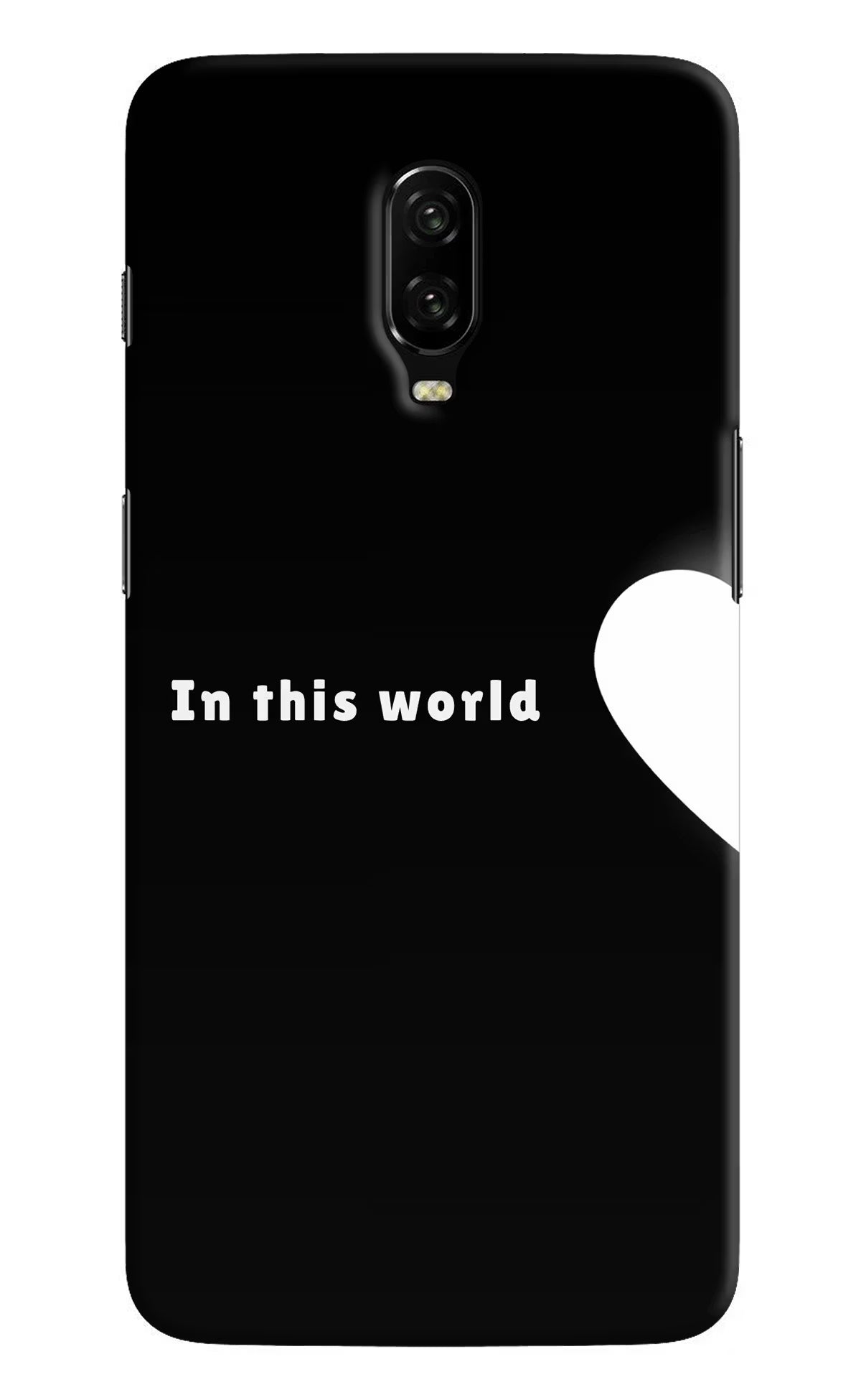This World Oneplus 6T Back Cover - This World Oneplus 6T Back Cover This World Oneplus 6T Back Cover