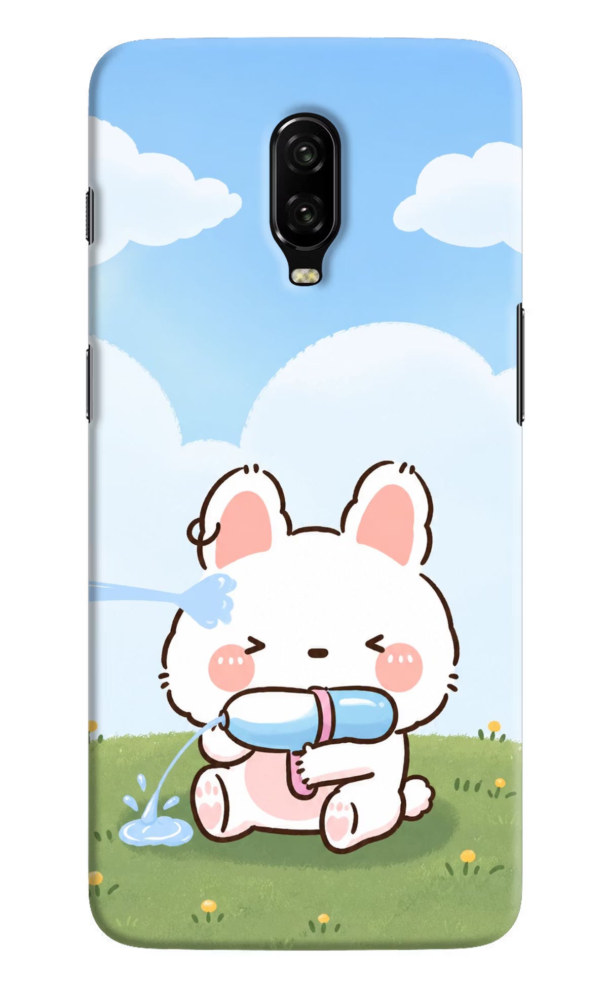 Bunny Treat Oneplus 6T Back Cover - Bunny Treat Oneplus 6T Back Cover Bunny Treat Oneplus 6T Back Cover