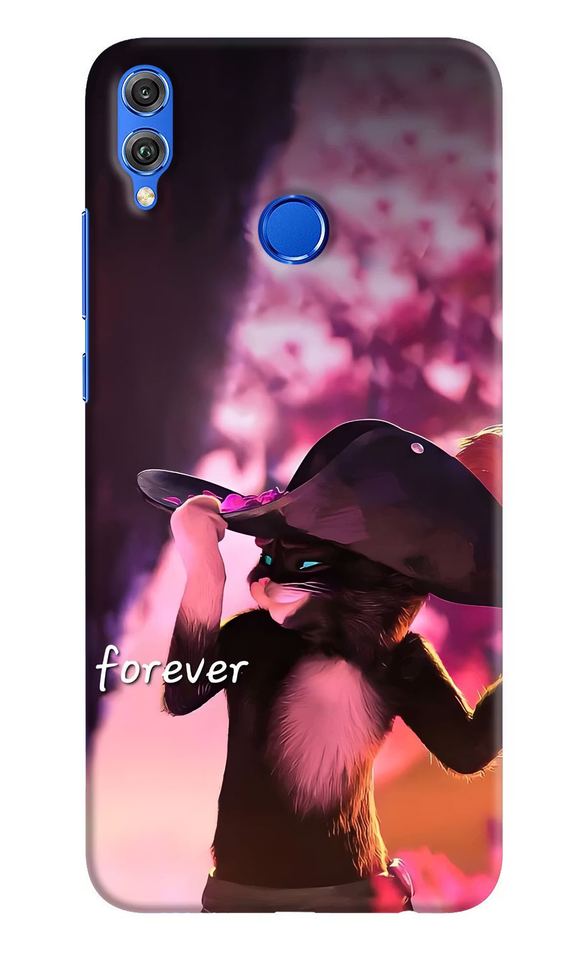 Forever Cat Honor 8X Back Cover - Forever Cat Honor 8X Back Cover Forever Cat Honor 8X Back Cover